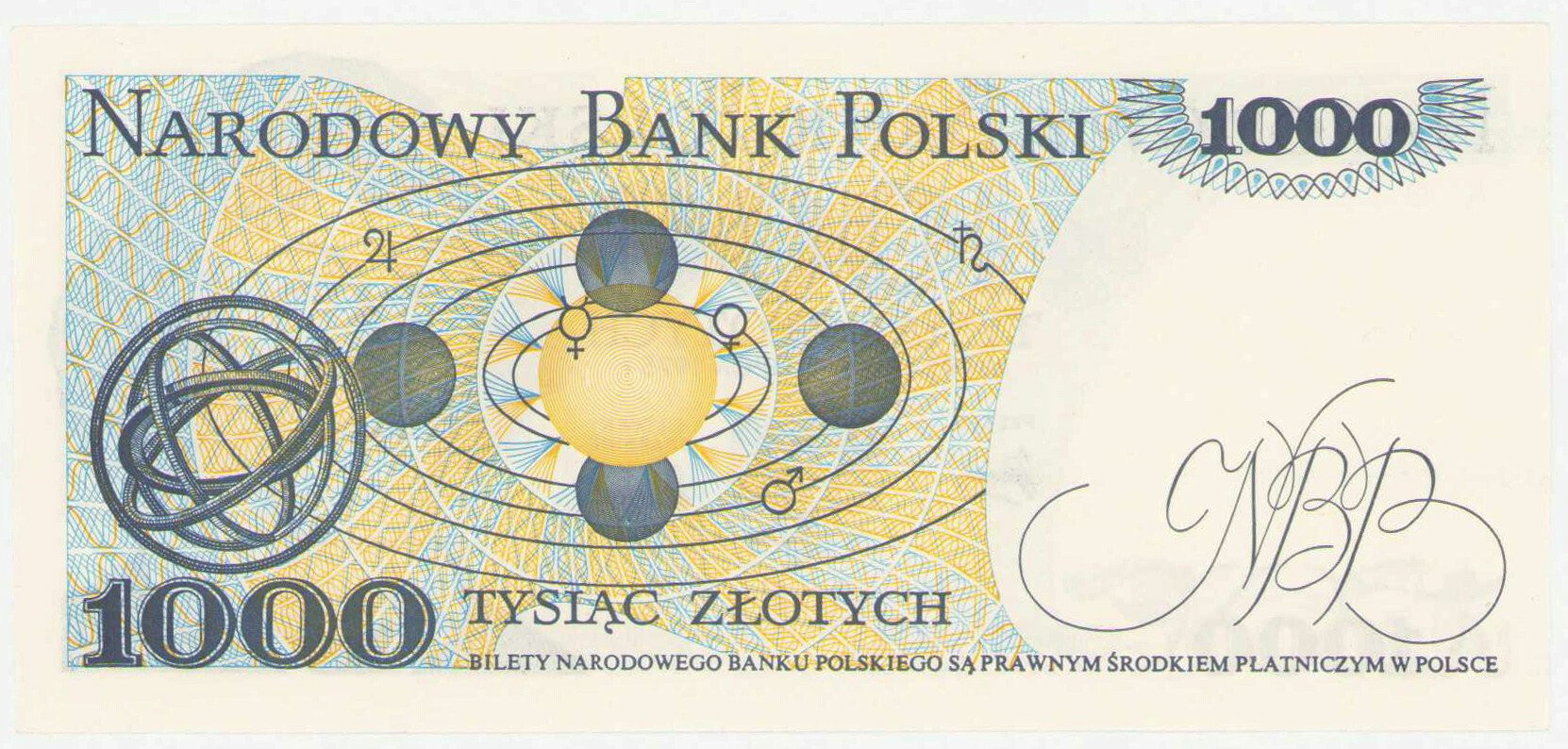 1.000 złotych 1975 seria A - RZADKI