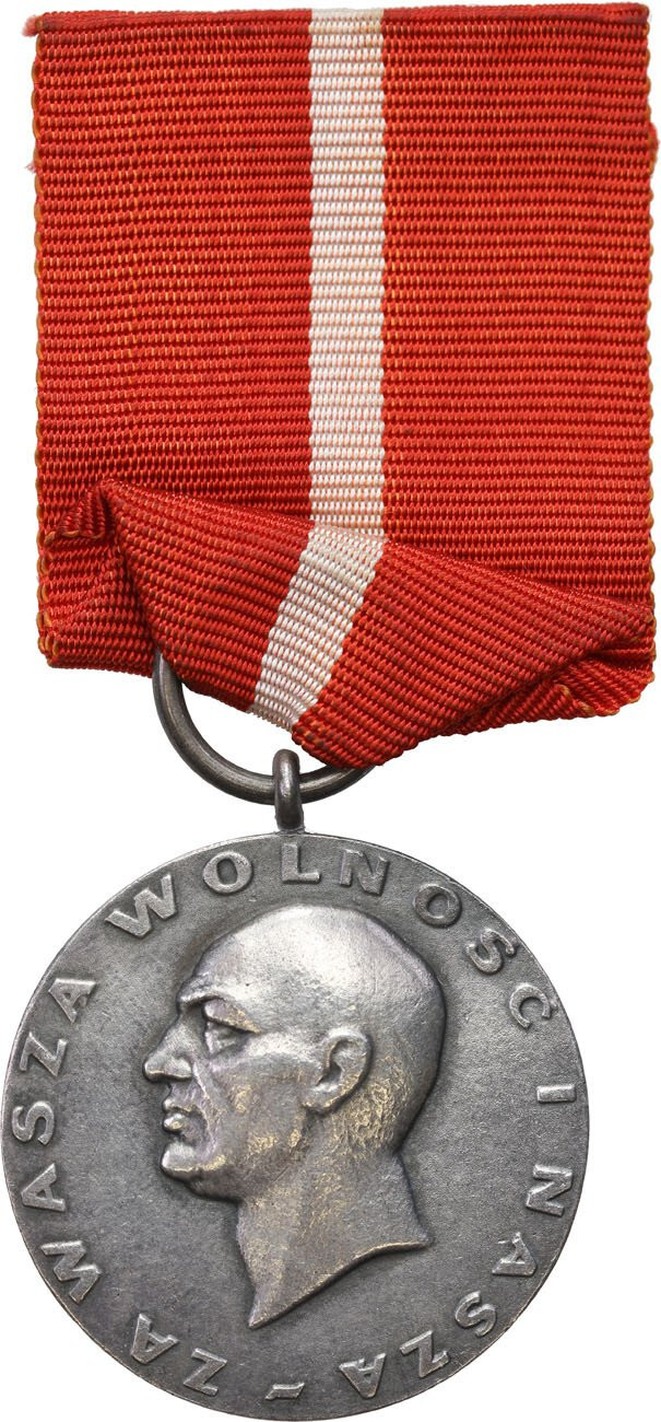 PRL. Medal Za Waszą Wolność i Naszą 1956