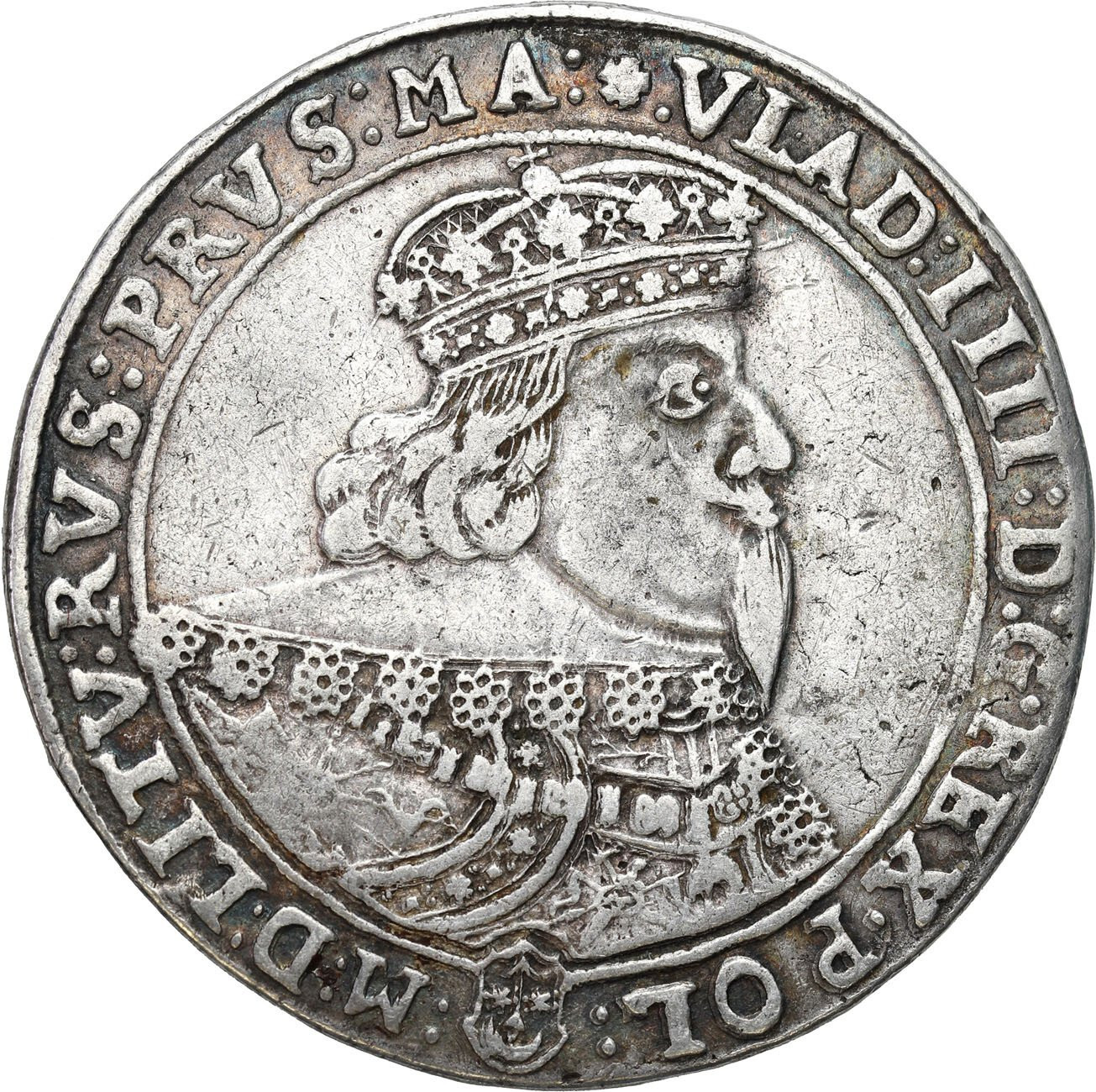 Władysław IV Waza. Talar 1640 Bydgoszcz - RZADKOŚĆ R6