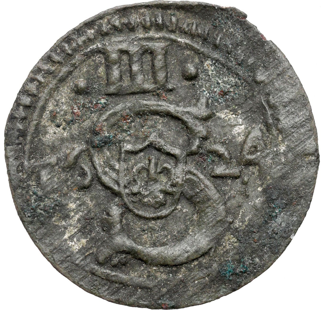 Zygmunt III Waza. Trzeciak 1624, Łobżenica - RZADKOŚĆ R4