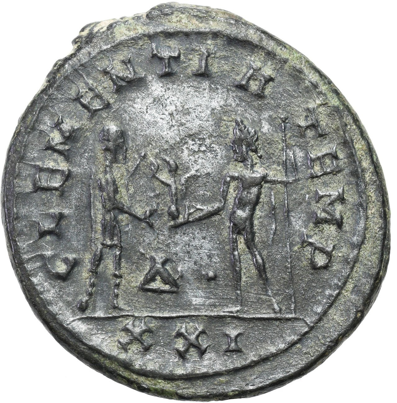 Cesarstwo Rzymskie, Probus (276–282). Antoninian bilonowy 276–277, Antiochia