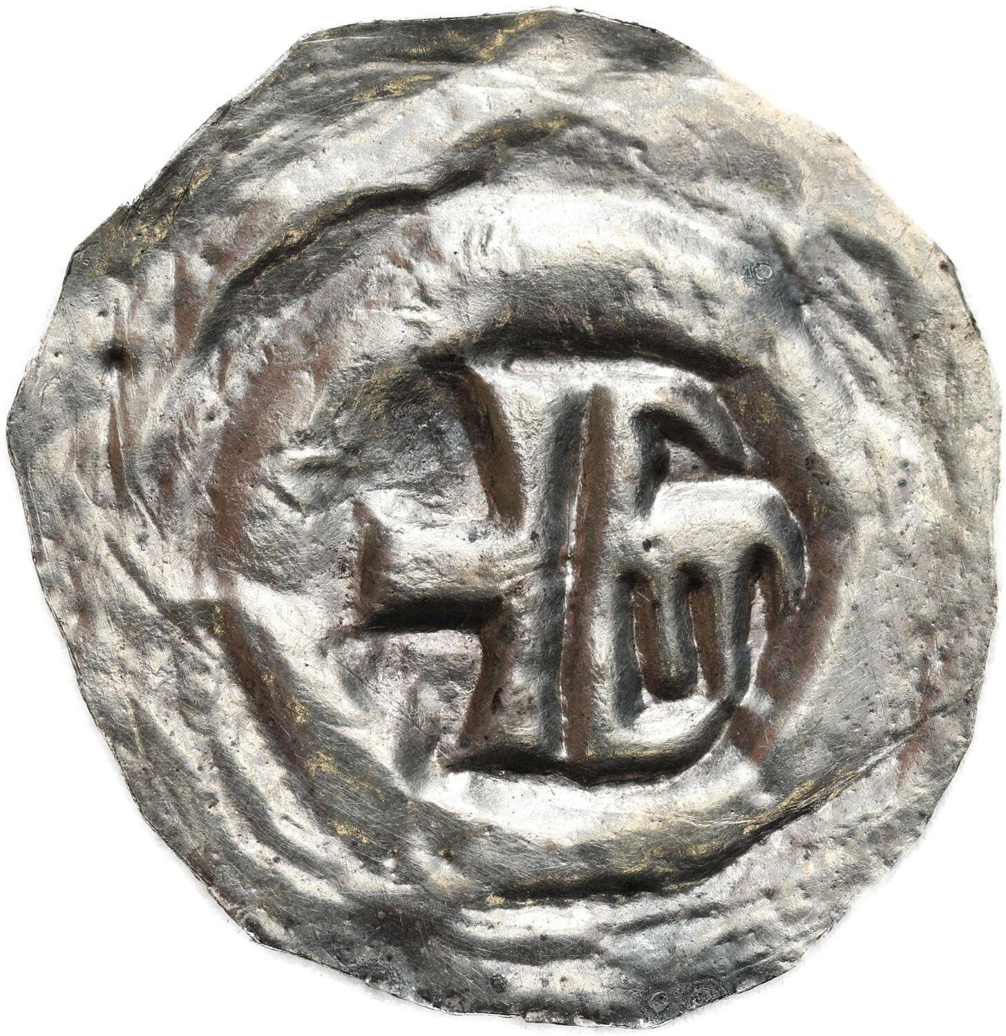 Śląsk, Księstwo Opolskie. Bernard 1400–1449 lub Mikołaj I (1439–1476). Brakteat XV w., Opole