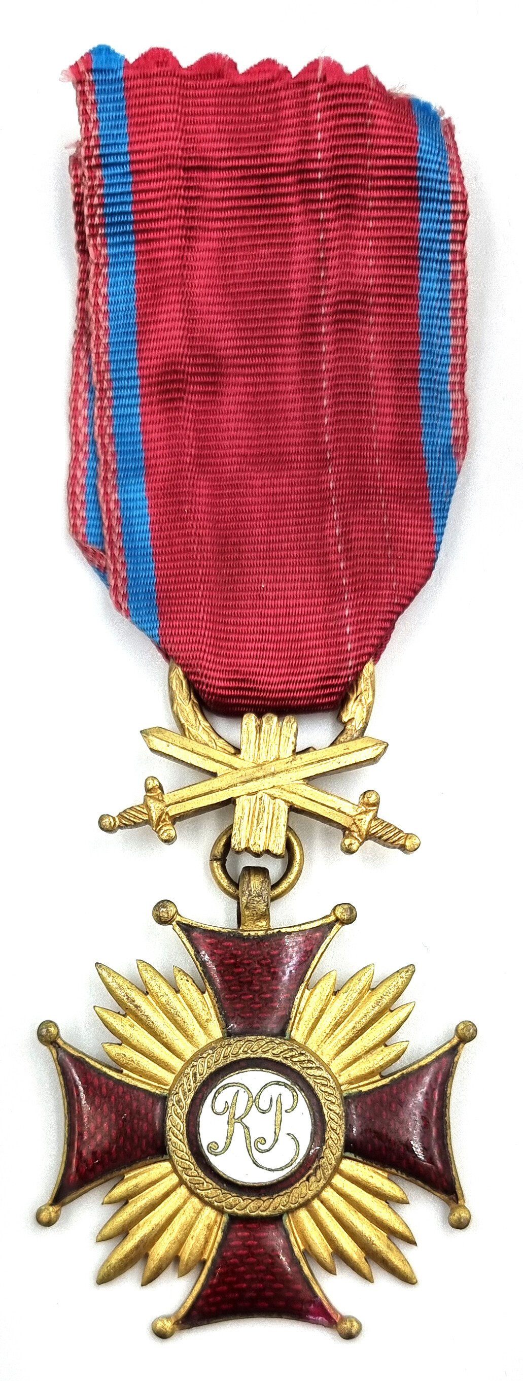 II RP. Złoty Krzyż Zasługi z Mieczami