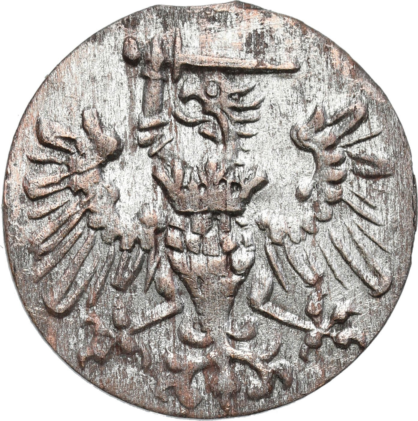 Bezkrólewie. Denar 1573 Gdańsk - RZADKI