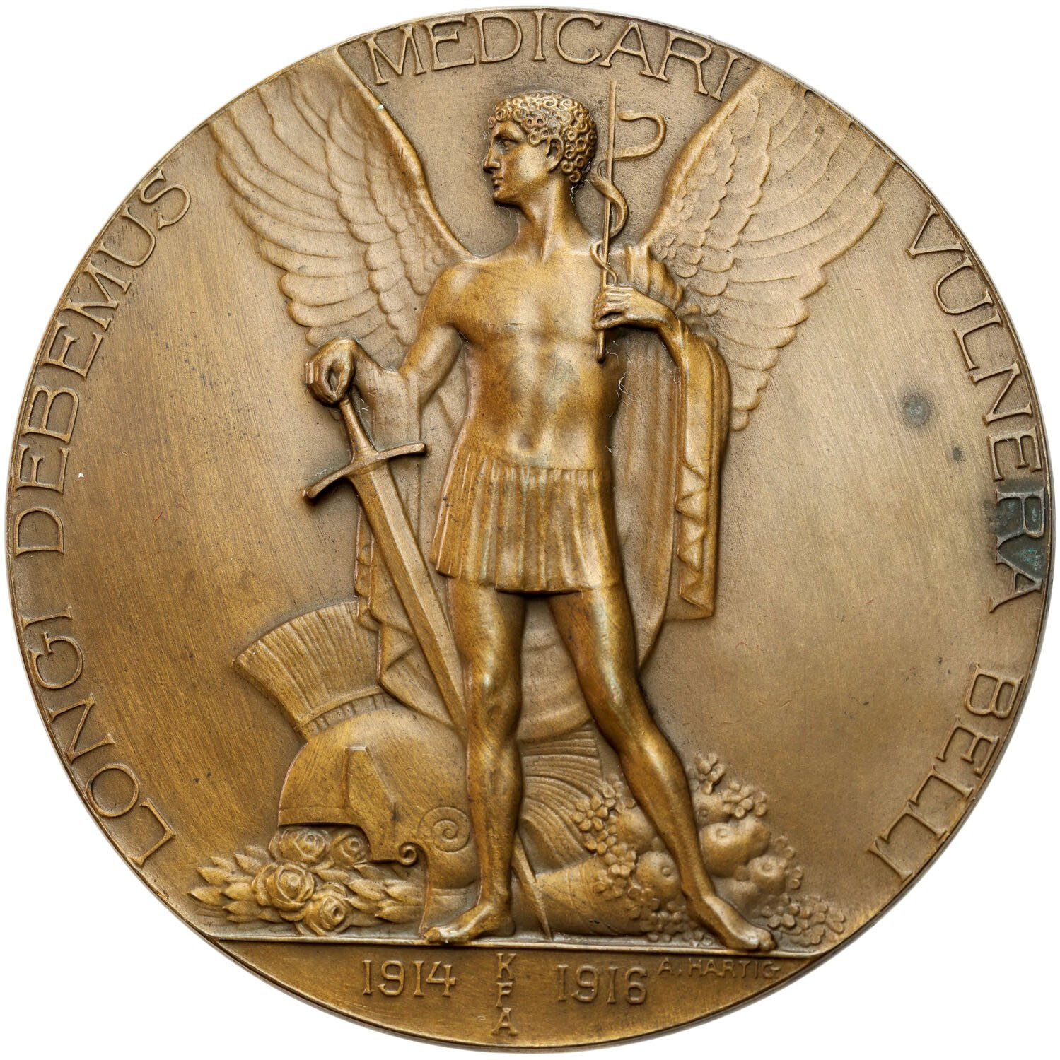 Austria. I. Wojna Światowa 1914-1918. Medal 1916 - Działalność arcyksiężnej Izabeli w pomocy wojennej