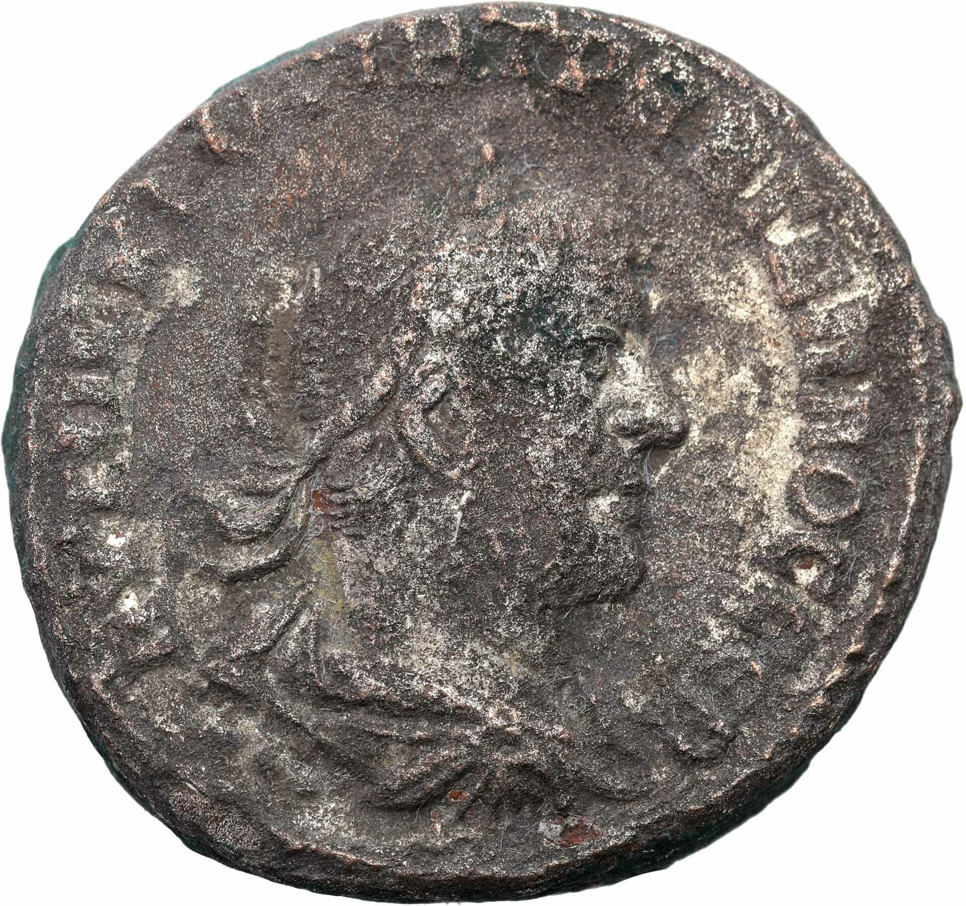 Rzym prowincjonalny. Trebonianus Gallus (251-253).Tetradrachma – Antiochia – Peria