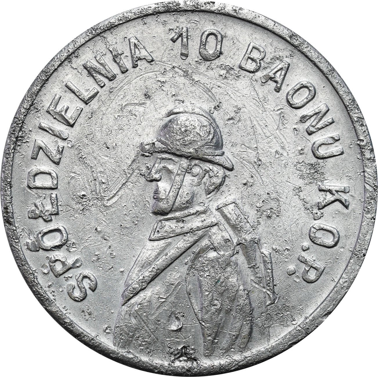 Kraśne - 1 złoty 10 Batalionu Spółdzielni K.O.P. – RZADKIE