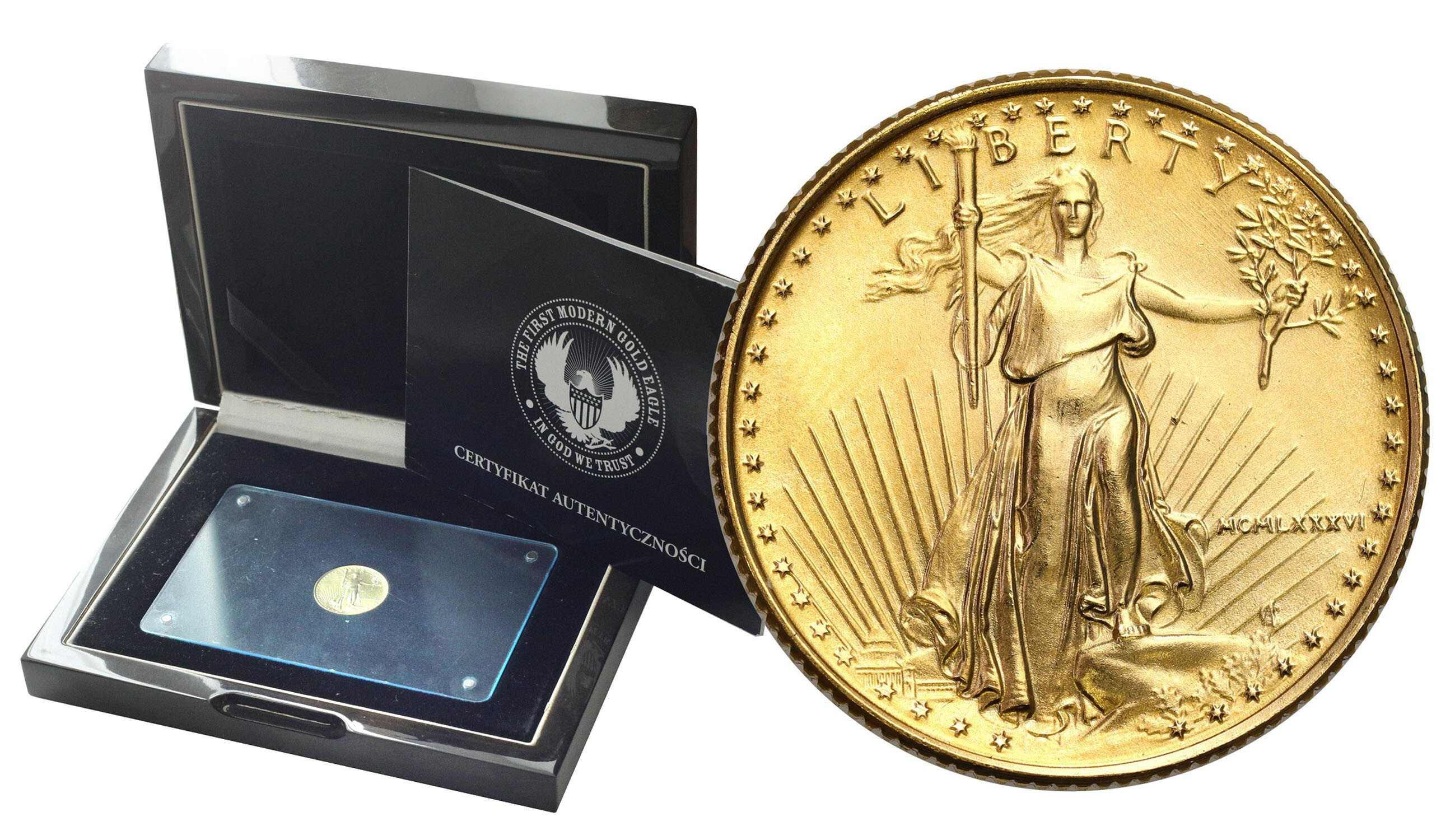 USA. 10 dolarów 1986 Liberty 1/4 uncji złota