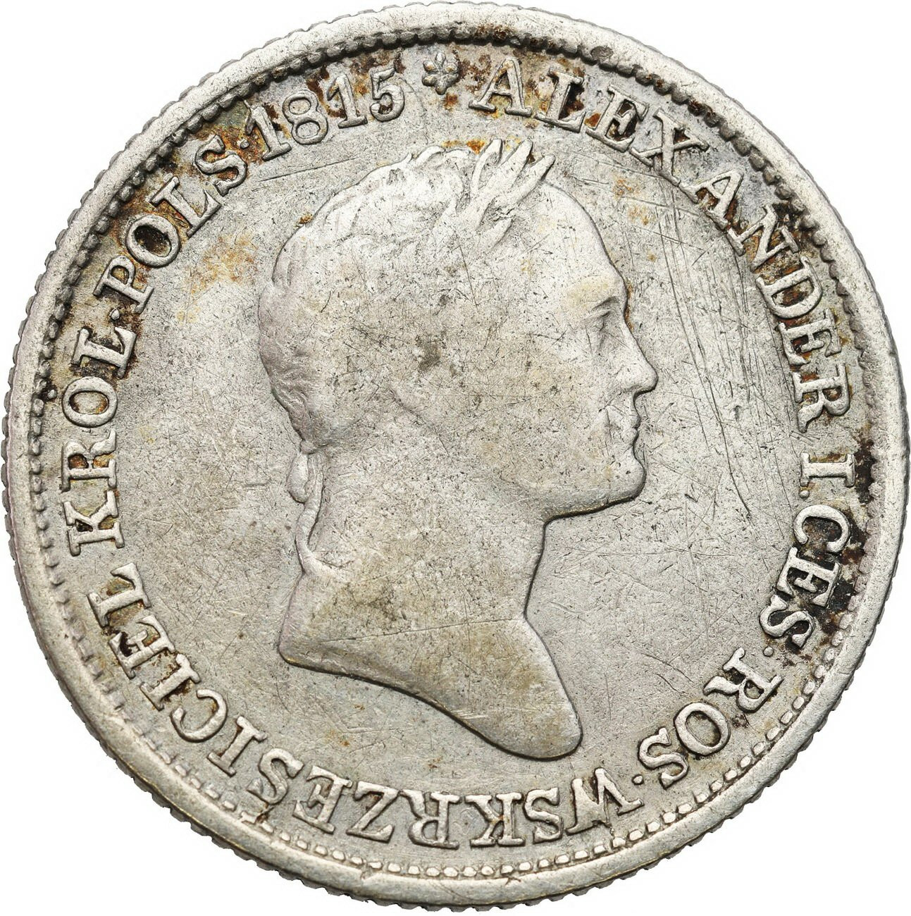 Królestwo Polskie/Rosja. Mikołaj I. 1 złoty 1832 KG, Warszawa