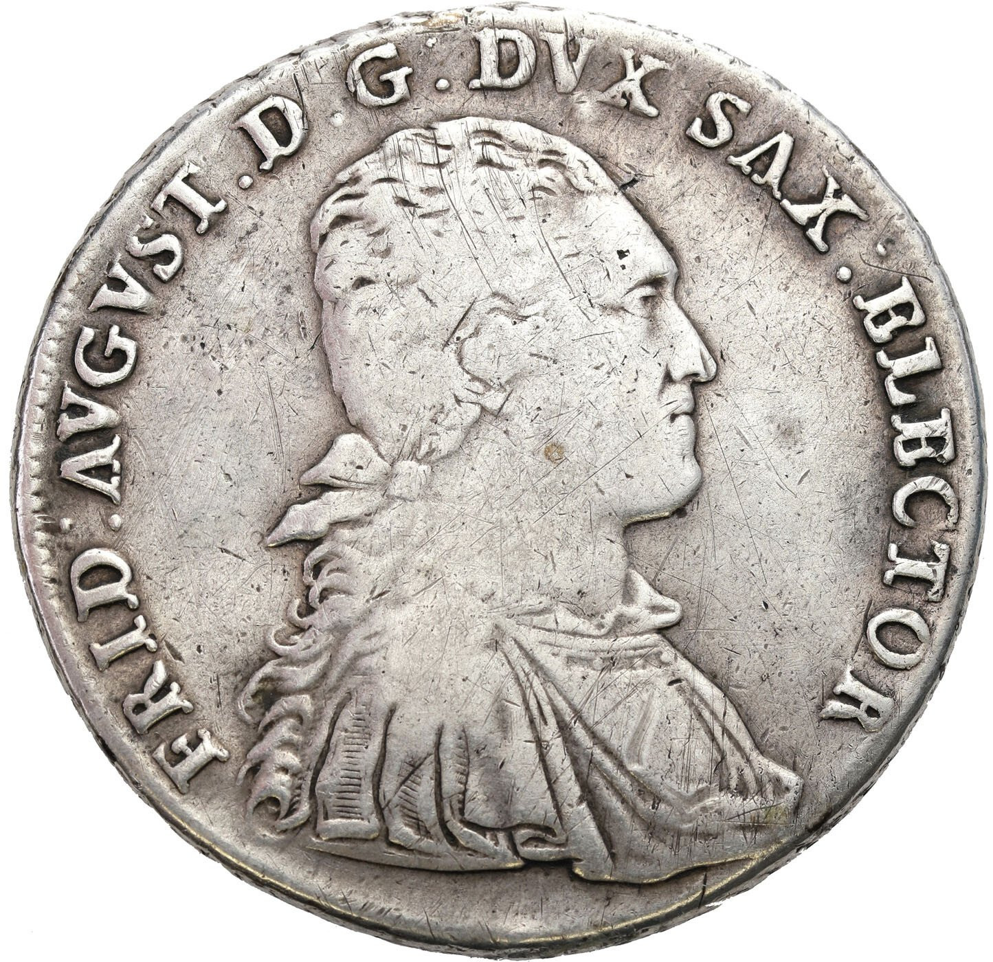 Niemcy, Saksonia. Fryderyk August III (1763–1806). Talar 1792, Drezno