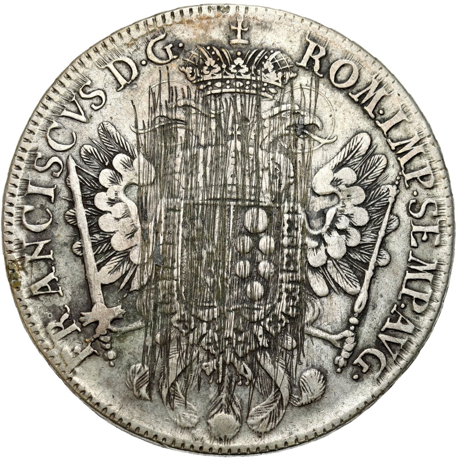 Niemcy, Norymberga. Franciszek I Lotaryński (1745–1765). Talar 1765 SF, Norymberga