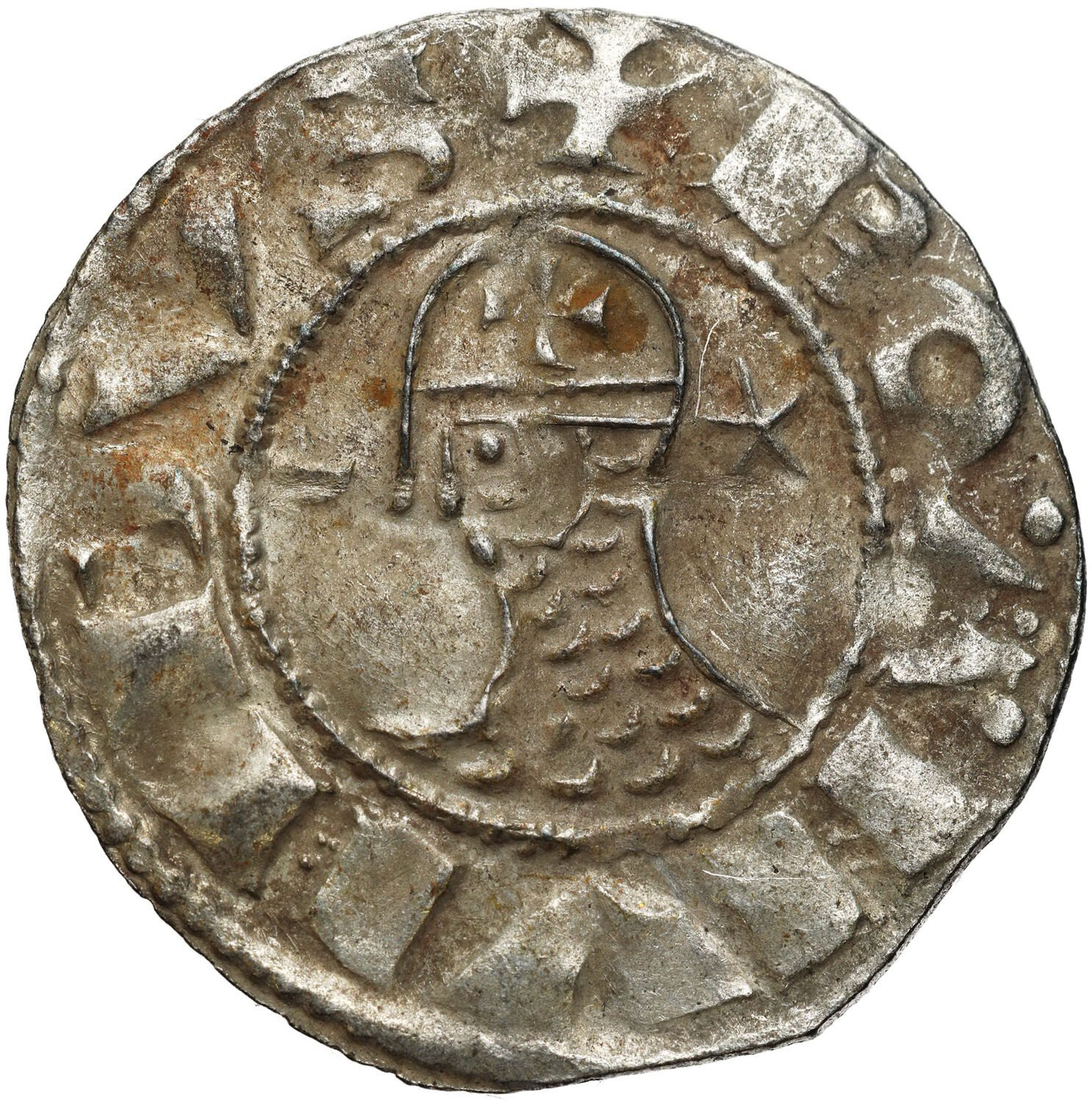 Krzyżowcy - Bohemund IV (1201–1251). Denar XIII w., Antiochia