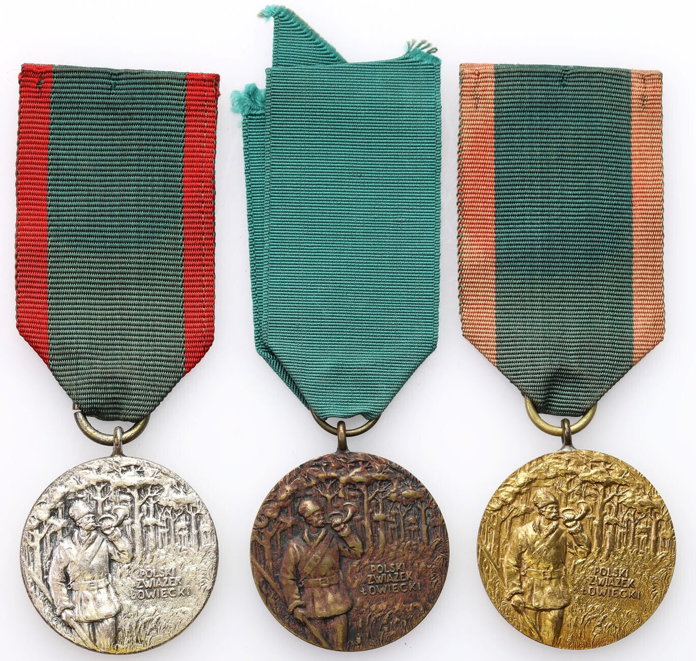 PRL. Medale Zasługi Łowieckiej – KOMPLET