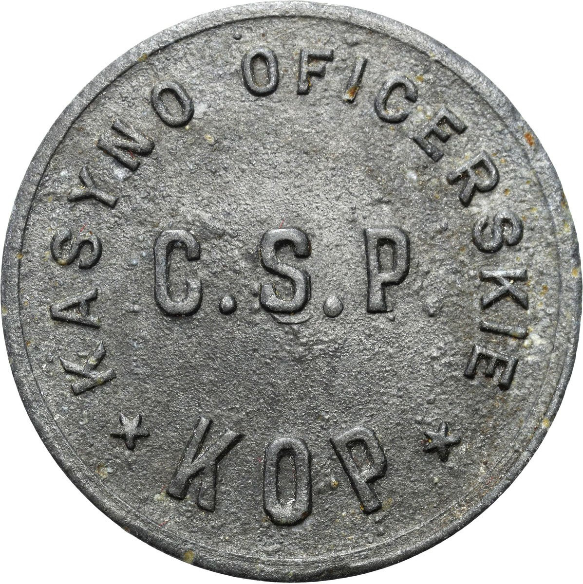 Osowiec – 20 groszy Kasyno Centralnej Szkoły Podoficerskiej K.O.P.