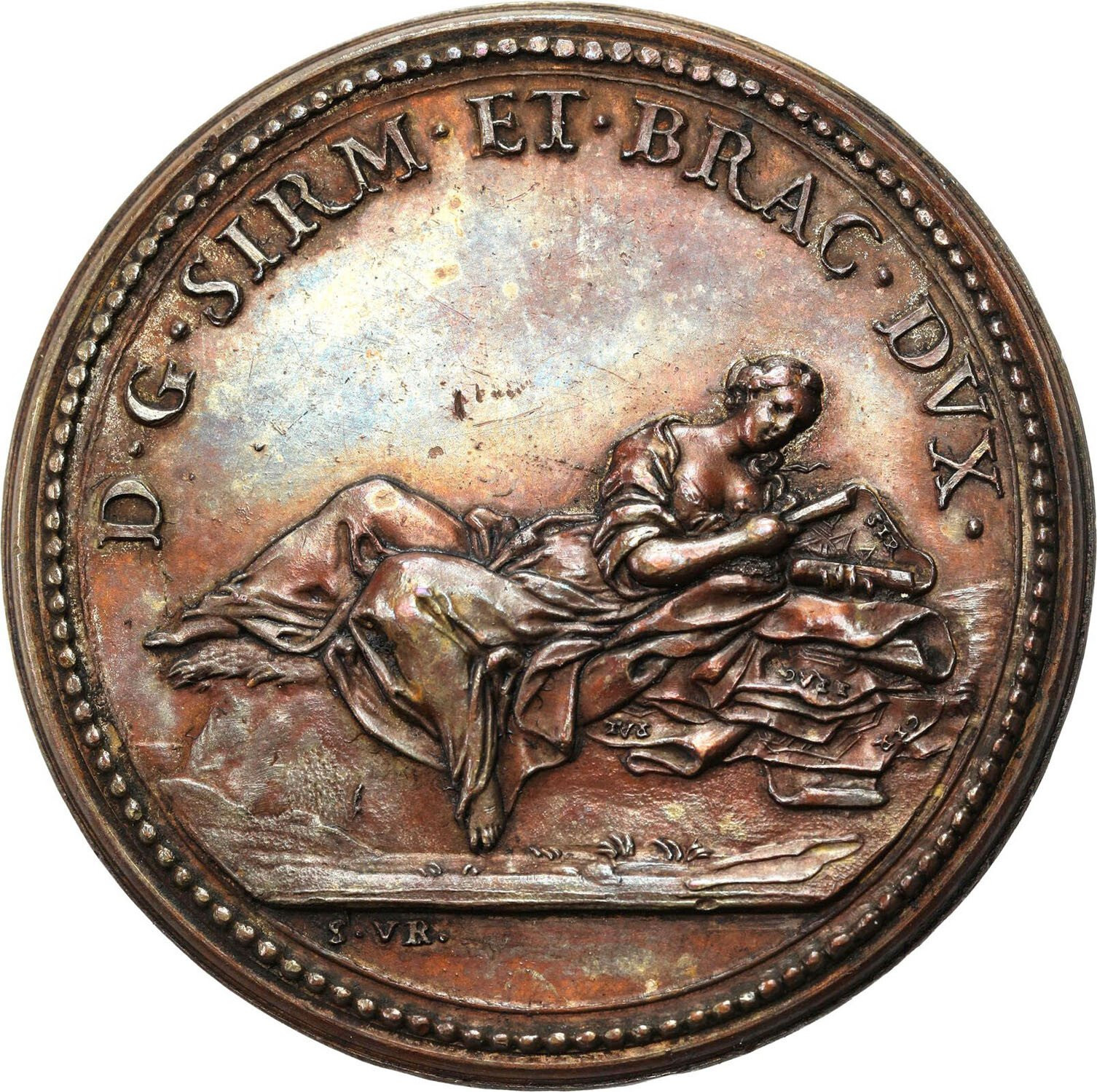 Medal Livio Odescalchi, książę Bracciano, Sirmio i Ceri, pretendent w roku 1697 do korony polskiej - RZADKI