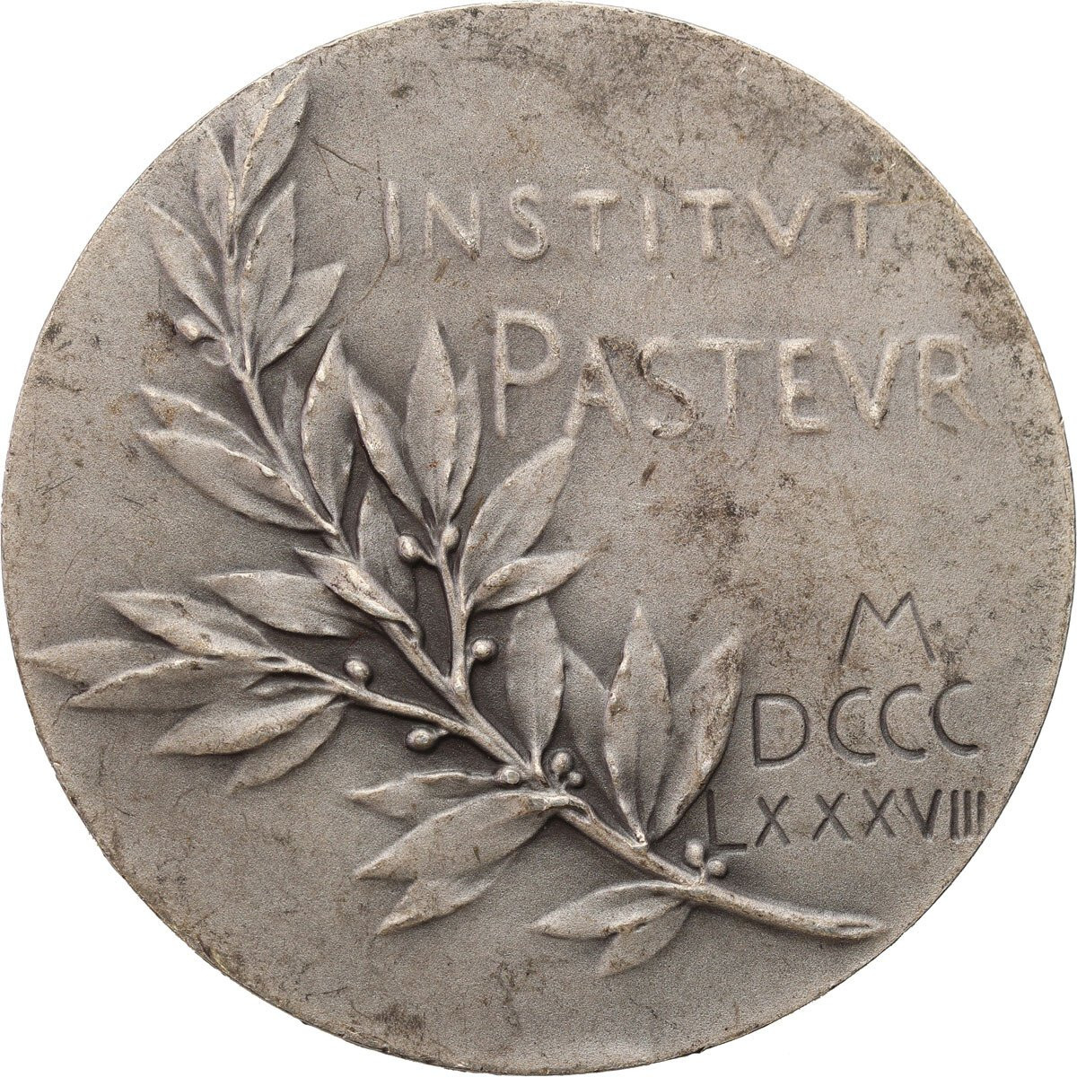 Francja. Louis Pasteur Institut 1888, srebro