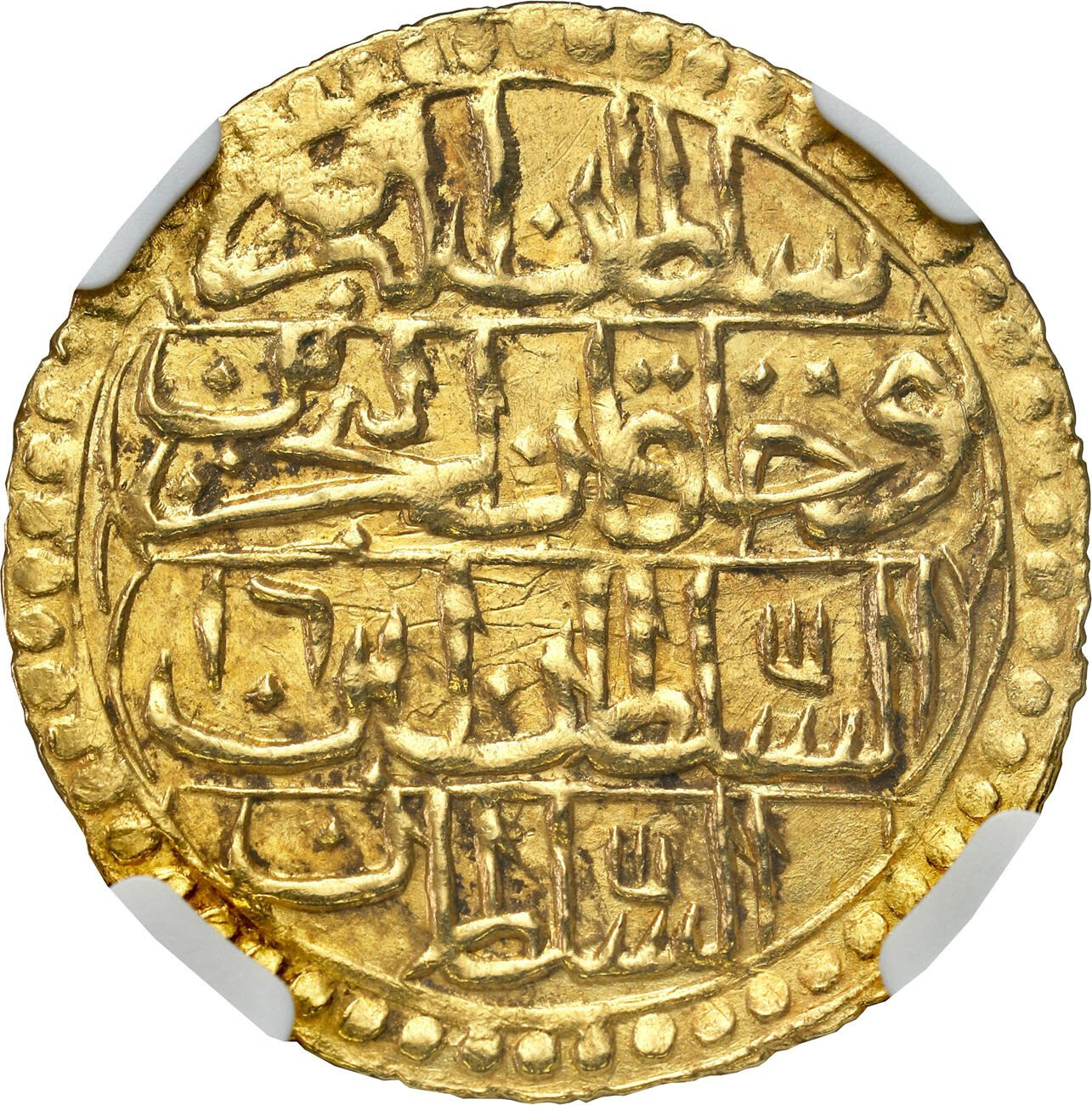 Turcja, Selim III 1789-1807, Zeri Mahbub AH 1203/16, Istambul NGC MS63 - ZŁOTO