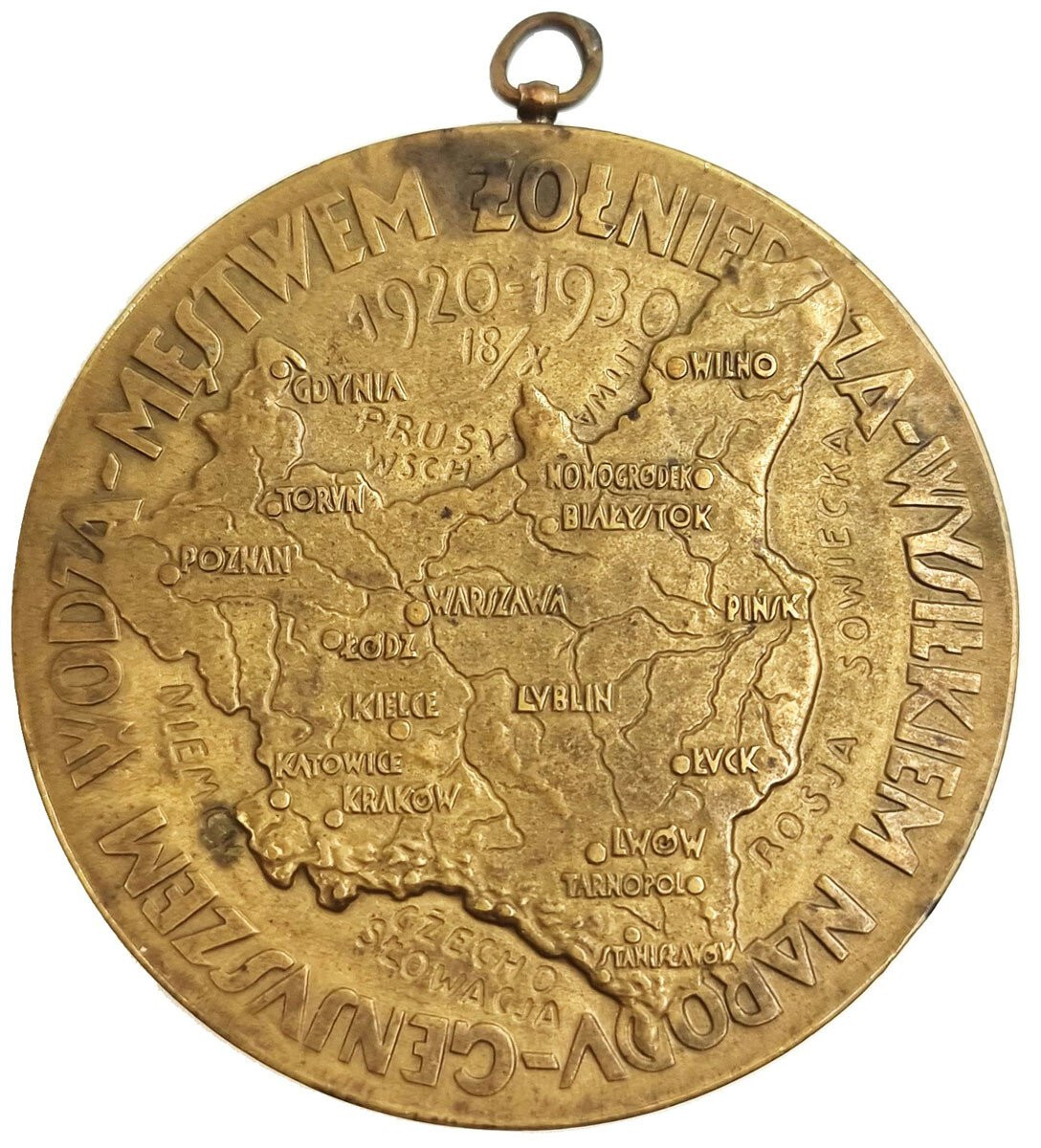 Polska medal 1930 Józef Piłsudski