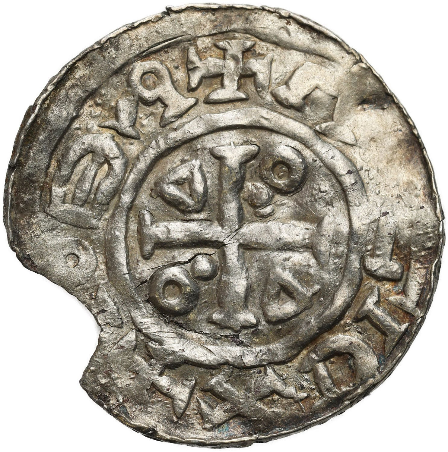 Niemcy, Saksonia. Otto III (983–1002)? Naśladownictwo denara typu OAP