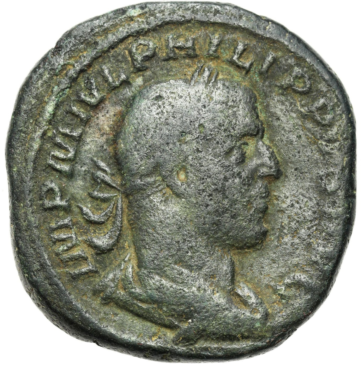 Cesarstwo Rzymskie. Filip I Arab (244–249). Sesterc 247-248, Rzym