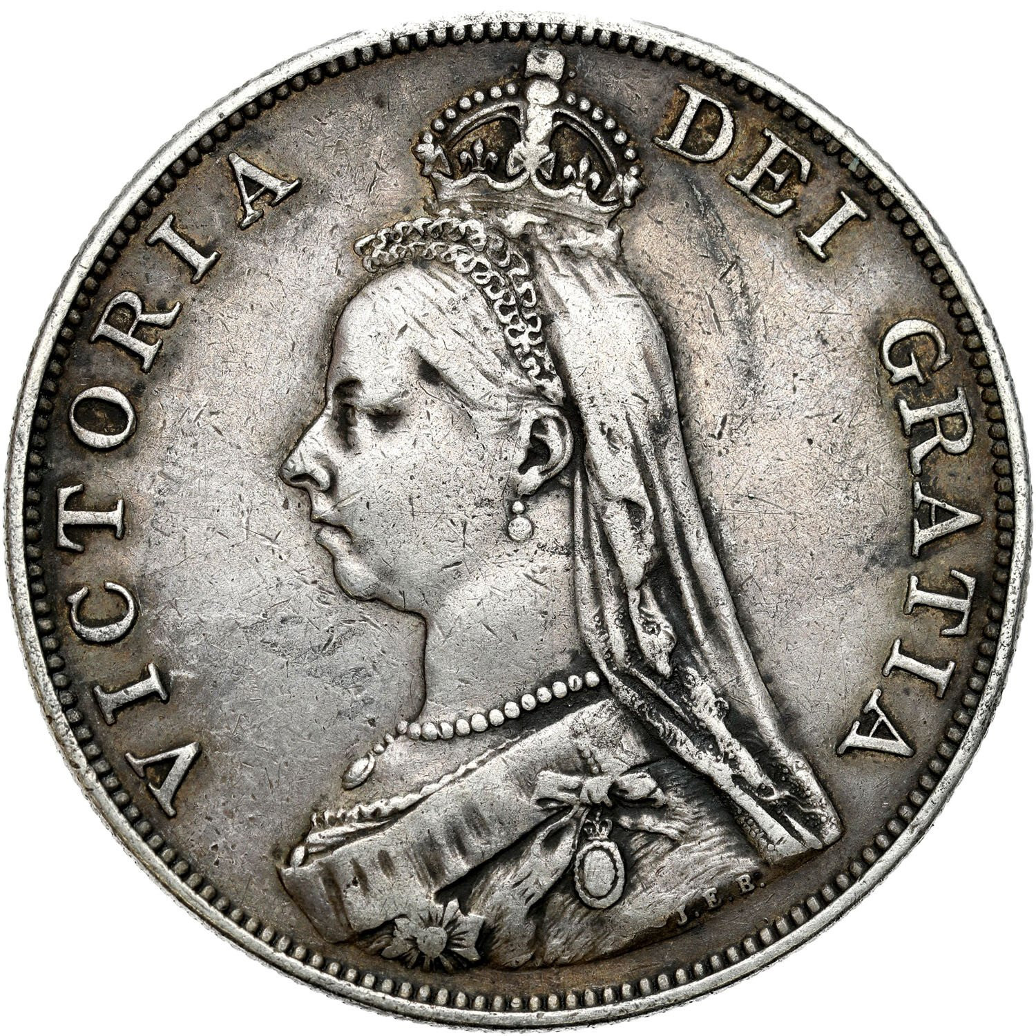 Wielka Brytania. Victoria (1837-1901). 2 floreny 1890 