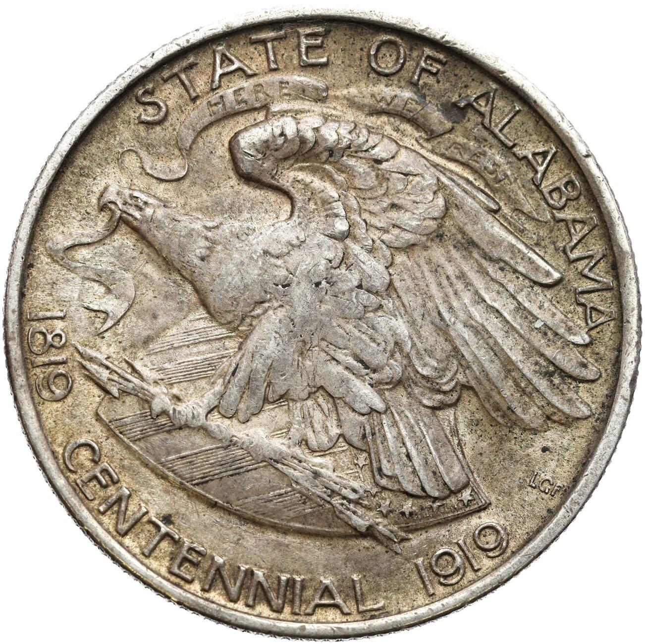 USA. 1/2 dolara (50 centów) 1921 Alabama, Filadelfia