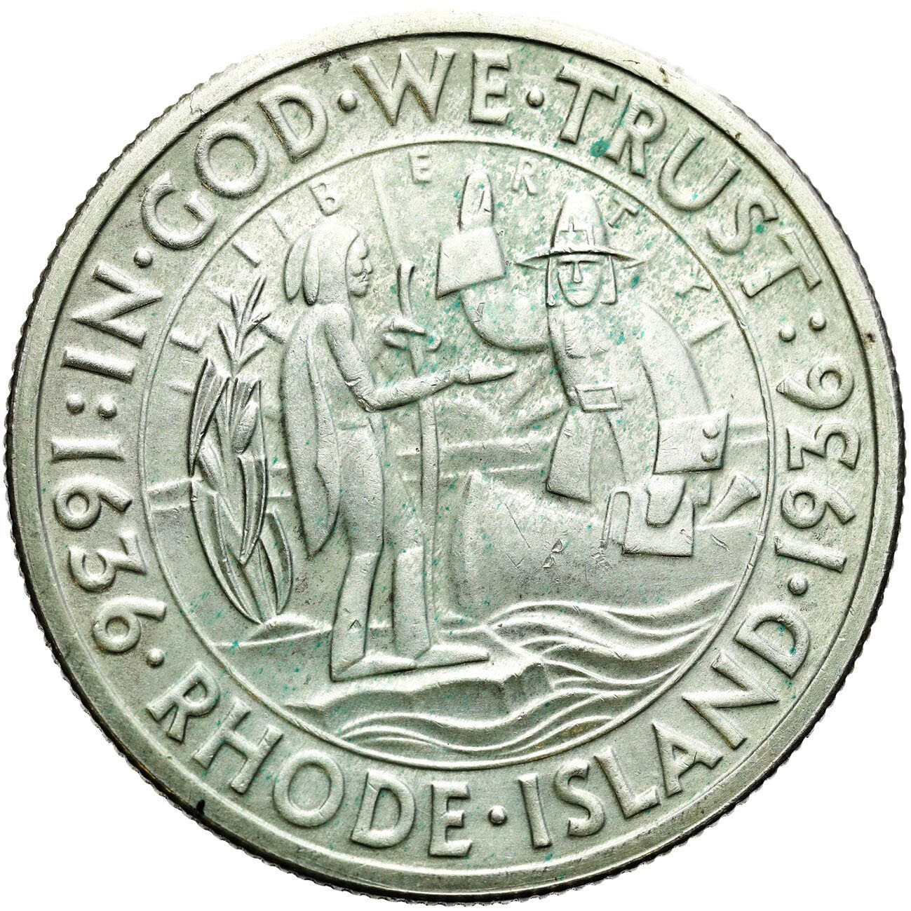 USA 1/2 dolara (50 centów) 1936 Rhode Island, Filadelfia