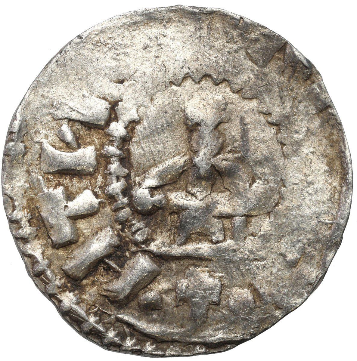 Niemcy, Szwabia – Strasburg. Otto III (983–1002). Denar 983-1002 