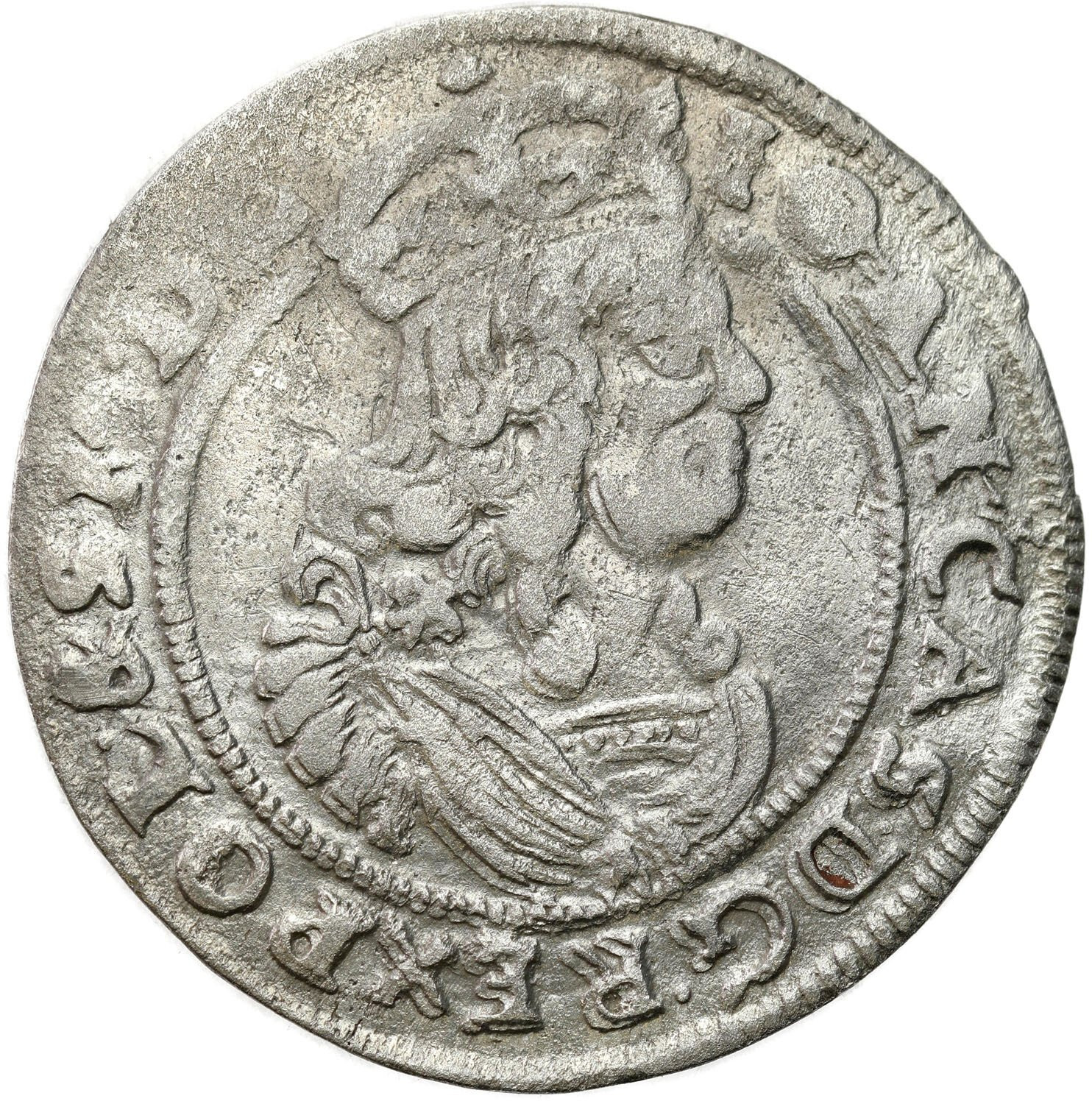 Jan II Kazimierz. Szóstak 1666 AT, Bydgoszcz - ex Pączkowski