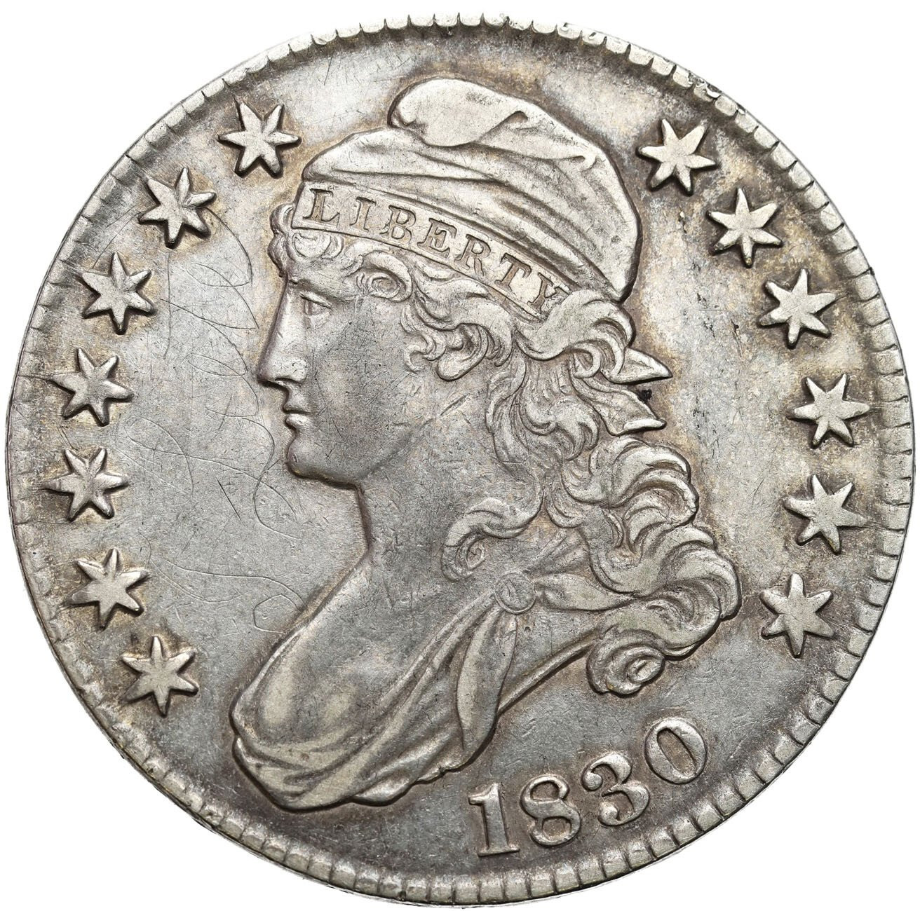 USA. 50 centów (1/2 dolara) 1830 - RZADKIE