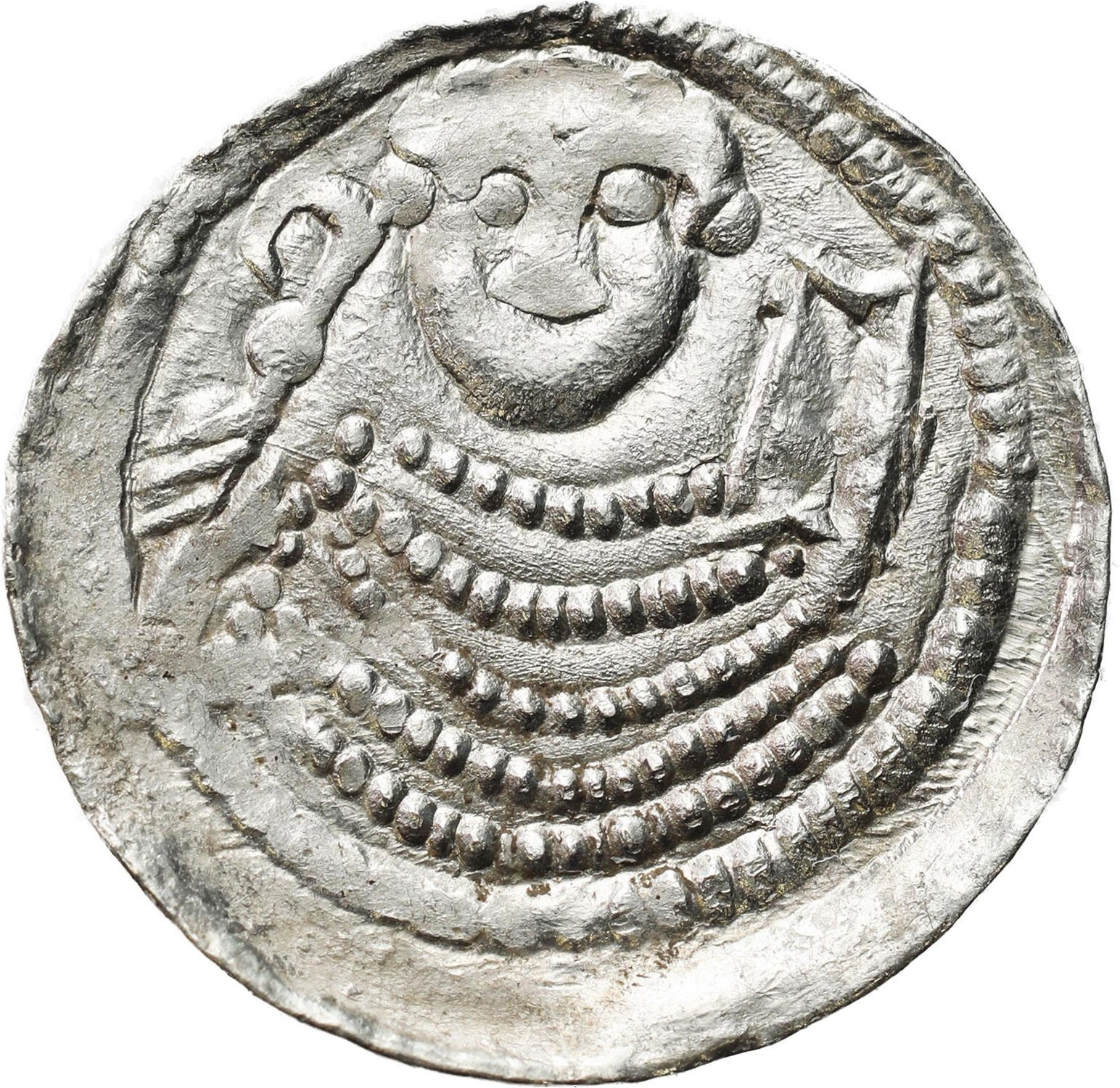 Władysław II Wygnaniec (1138-1146). Denar - PIĘKNY
