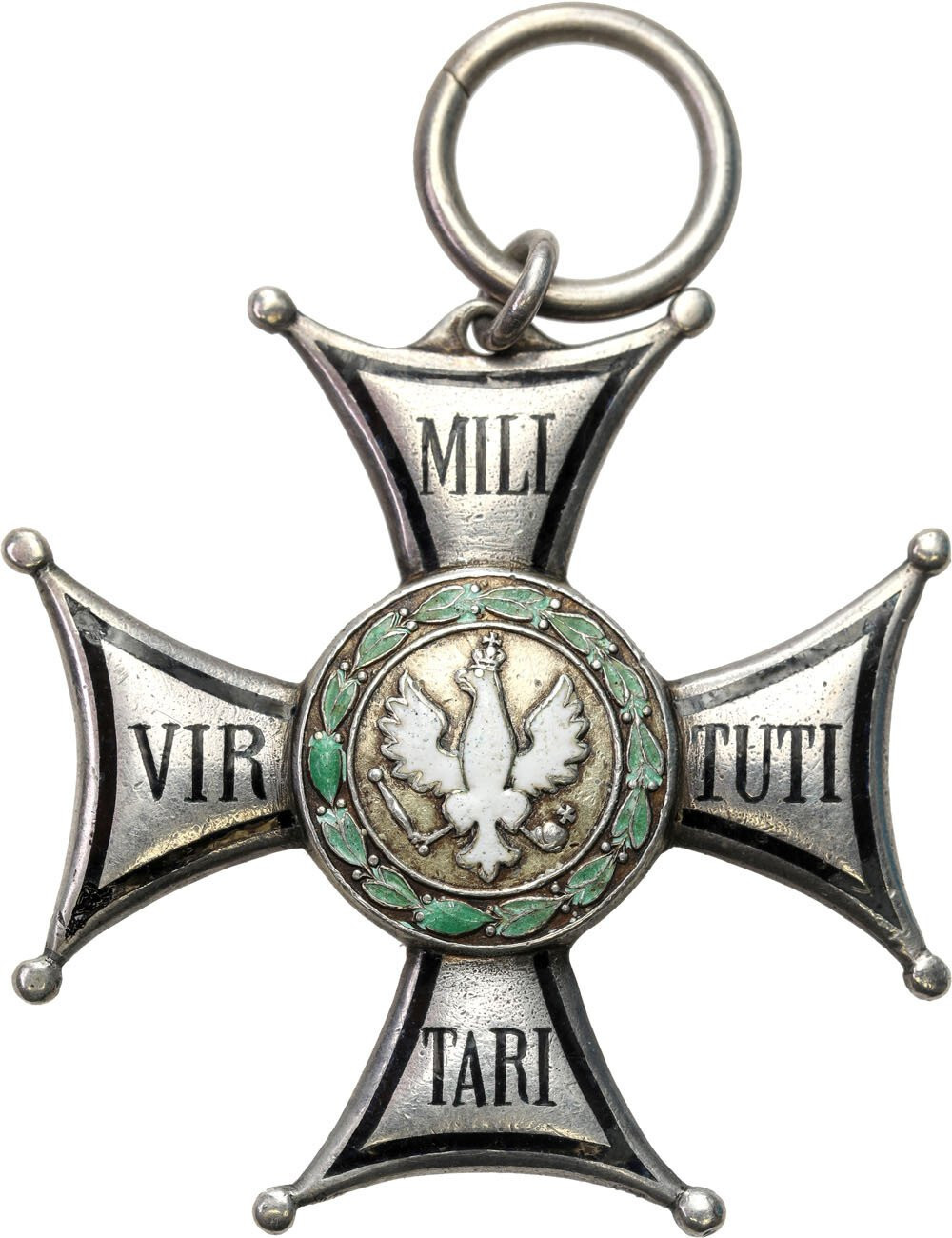 Krzyż Srebrny Orderu Wojskowego Virtuti Militari – wykonanie grawerskie - wtórnik