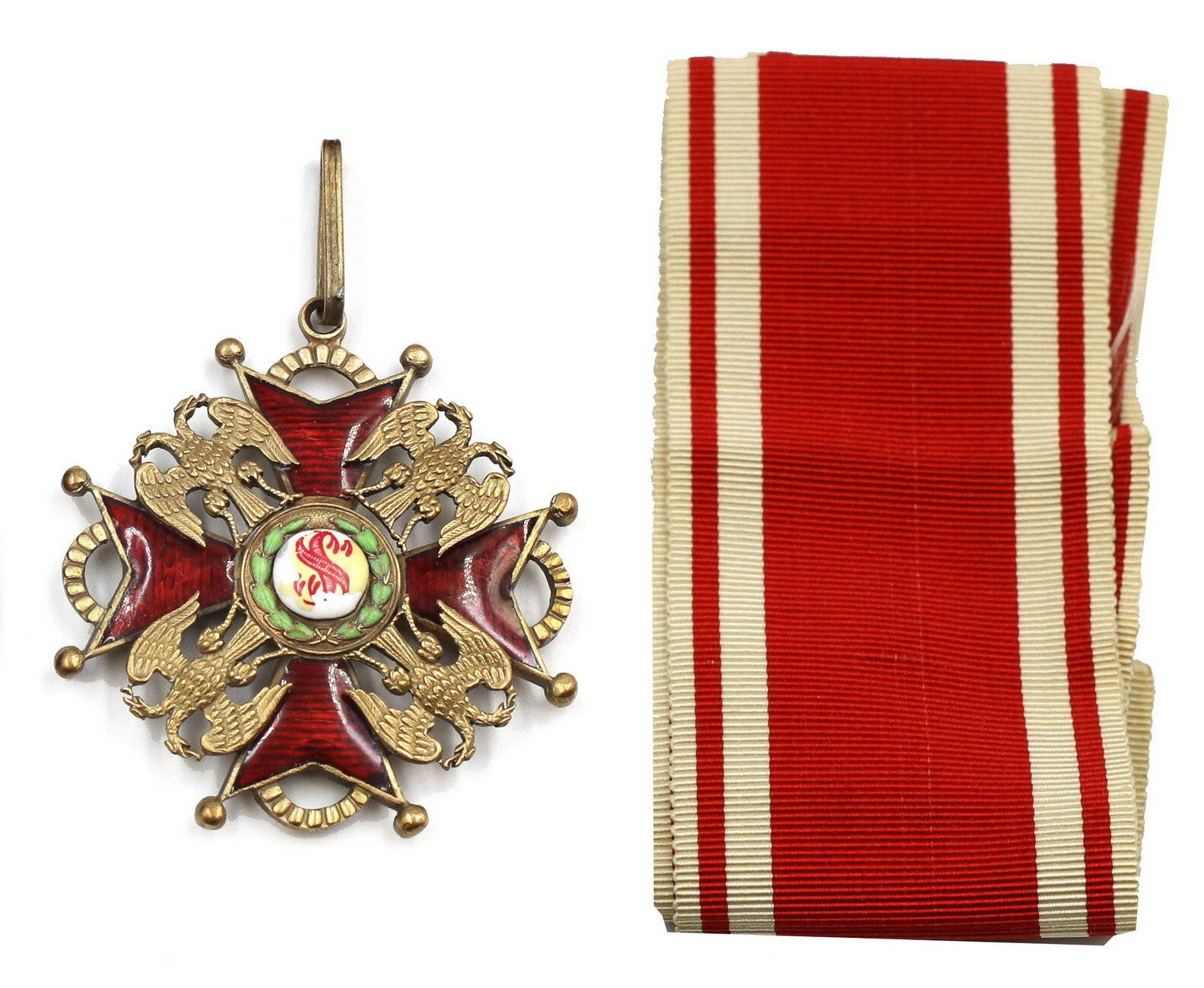 Rosja. Order świętego Stanisława, II klasy – RZADKOŚĆ  
