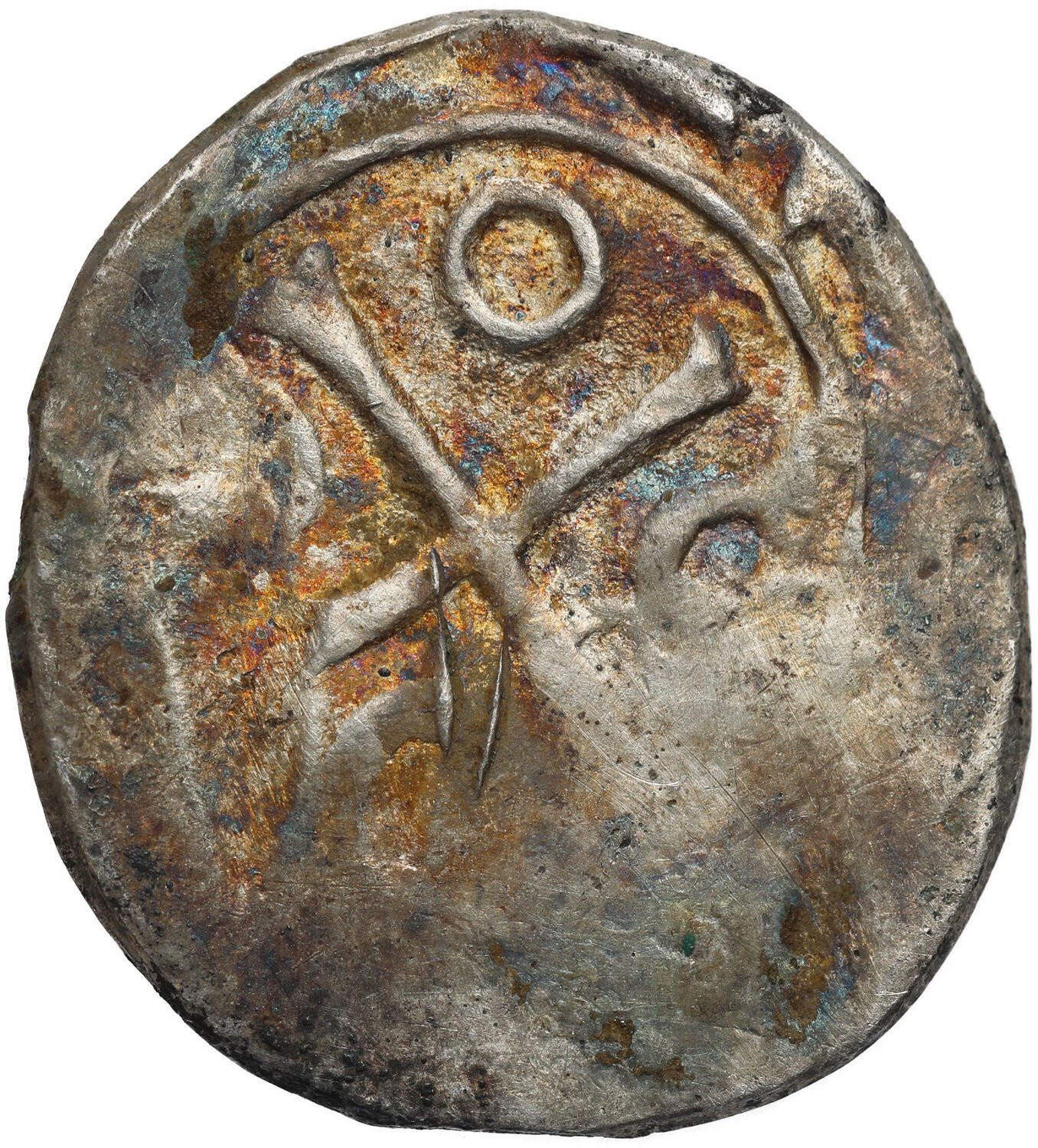 Wielkopolska. Bolesław I Chrobry (992–1025). Naśladownictwo denara ratyzbońskiego - RZADKOŚĆ