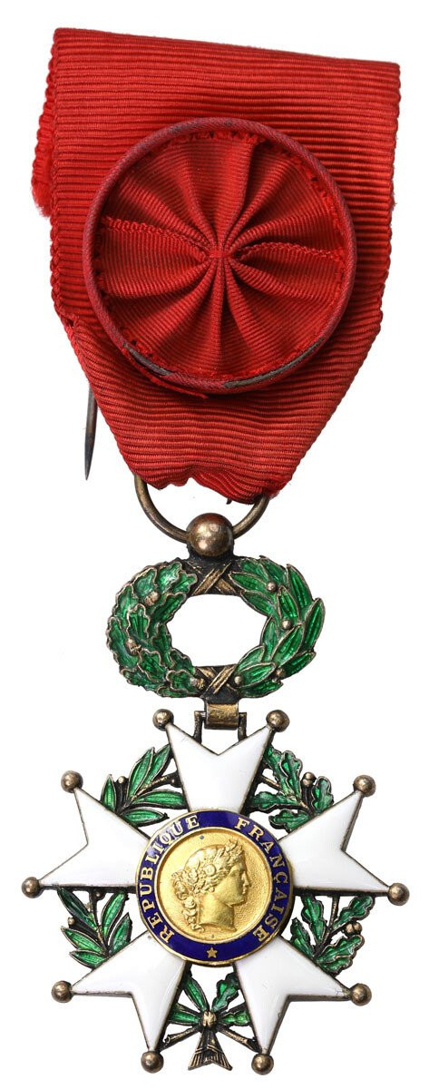 Francja Order Legii Honorowej krzyż oficerski IV klasa