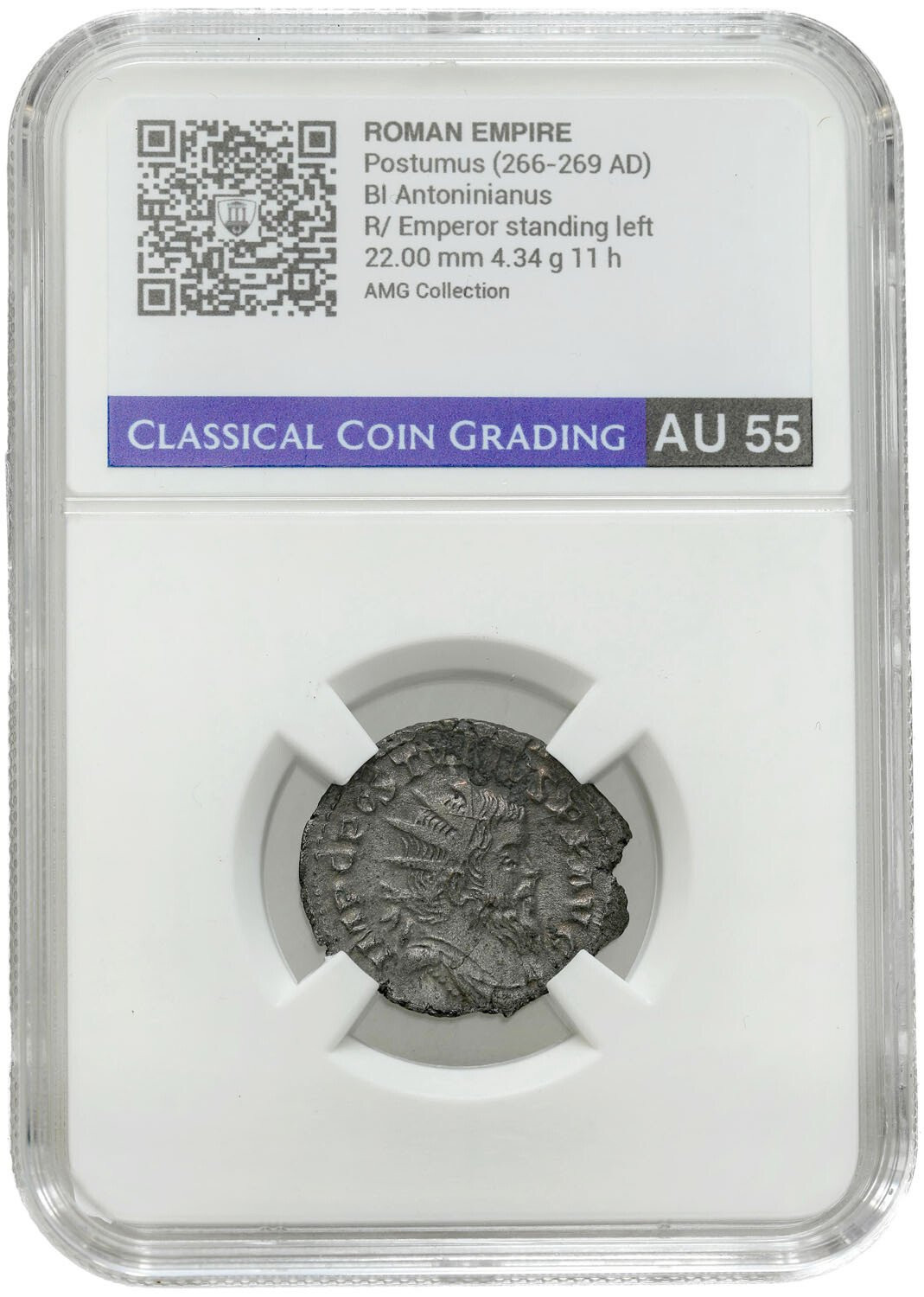 Cesarstwo Rzymskie. Postumus (266-269) Antoninianus CCG AU55