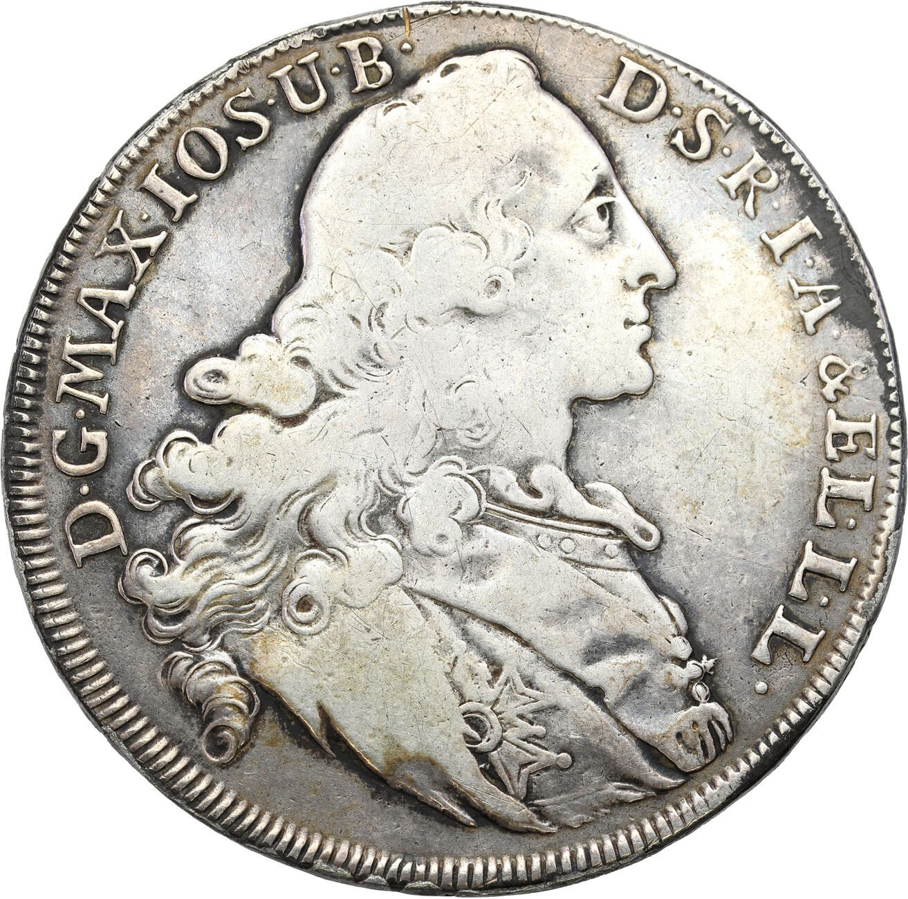 Niemcy, Bawaria - Maksymilian III Józef (1745-1777). Talar 1770, Monachium