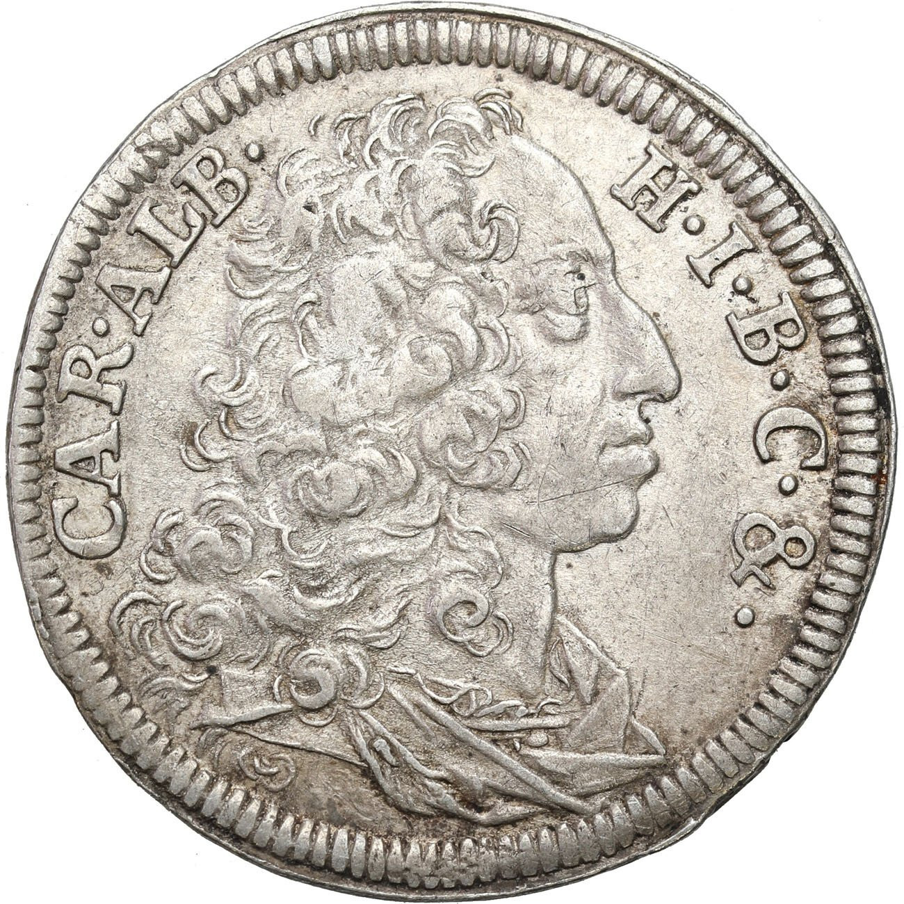 Niemcy, Bawaria. Karol I Albert. 30 krajcarów (półgulden) 1732, Monachium