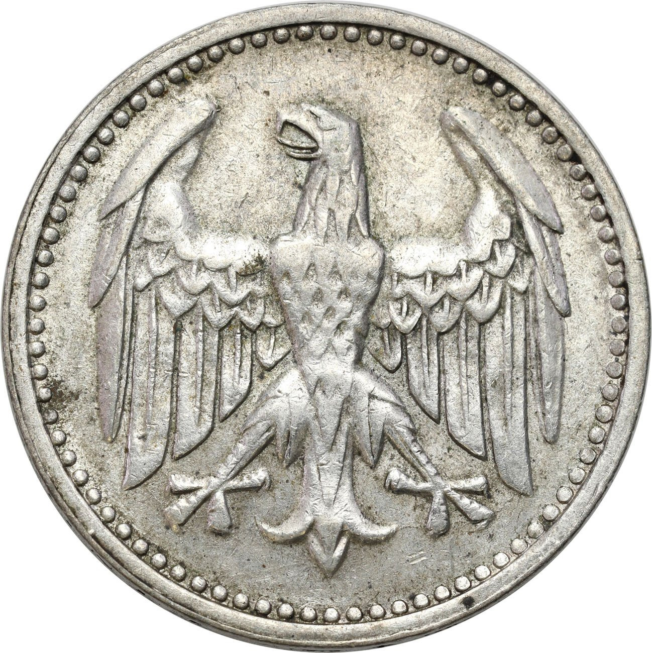 Niemcy, Republika Weimarska. 3 marki 1924 F, Stuttgart 