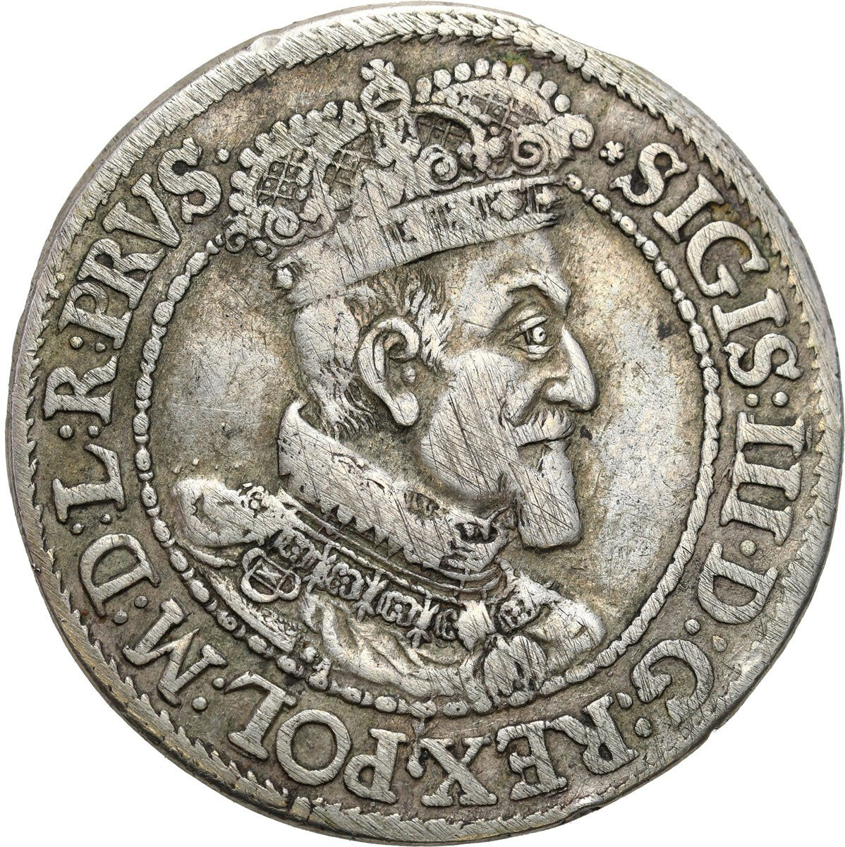 Zygmunt III Waza. Ort (18 groszy) 1616, Gdańsk