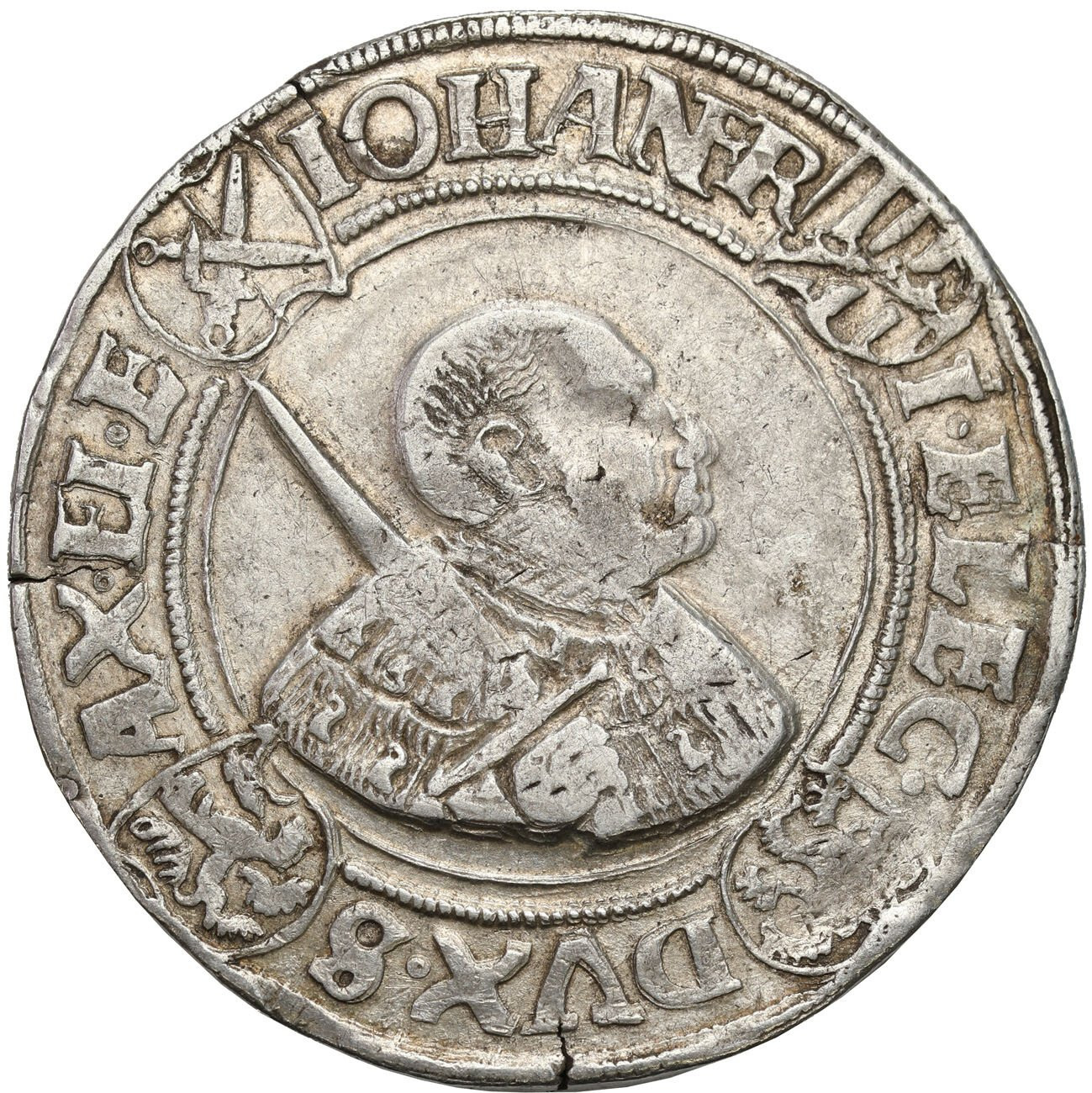 Niemcy, Saksonia. Johann Friedrich i Georg (1534-1539). Talar 1534, Annaberg