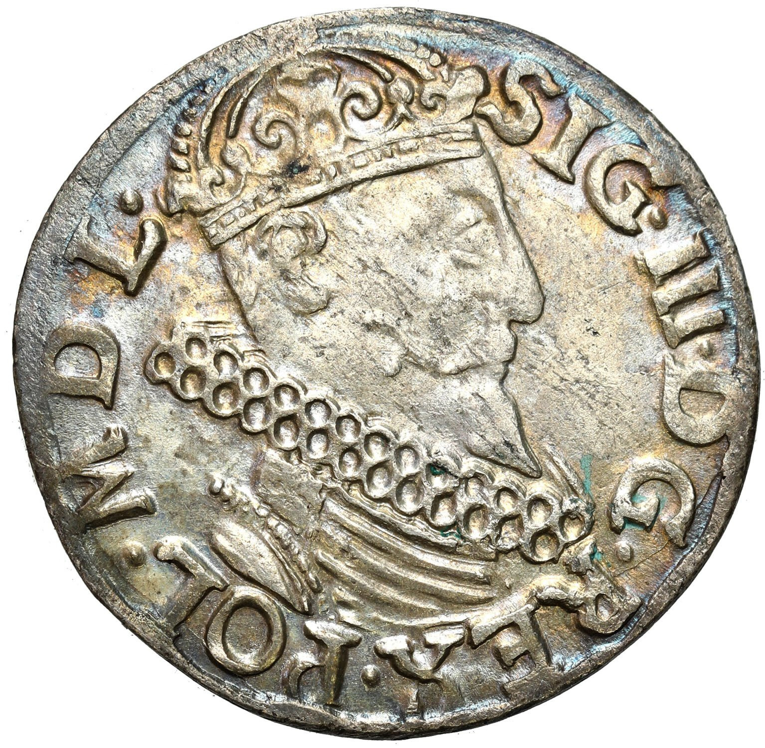 Zygmunt III Waza, Trojak (3 grosze) 1618, Kraków