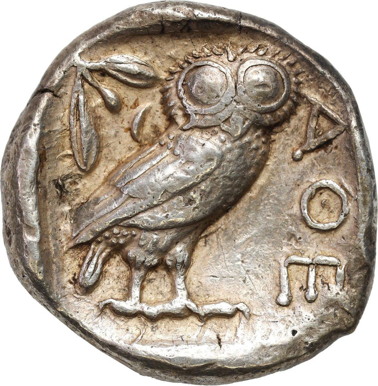 Grecja, Tetradrachma 454 - 404 p. n. e., Ateny