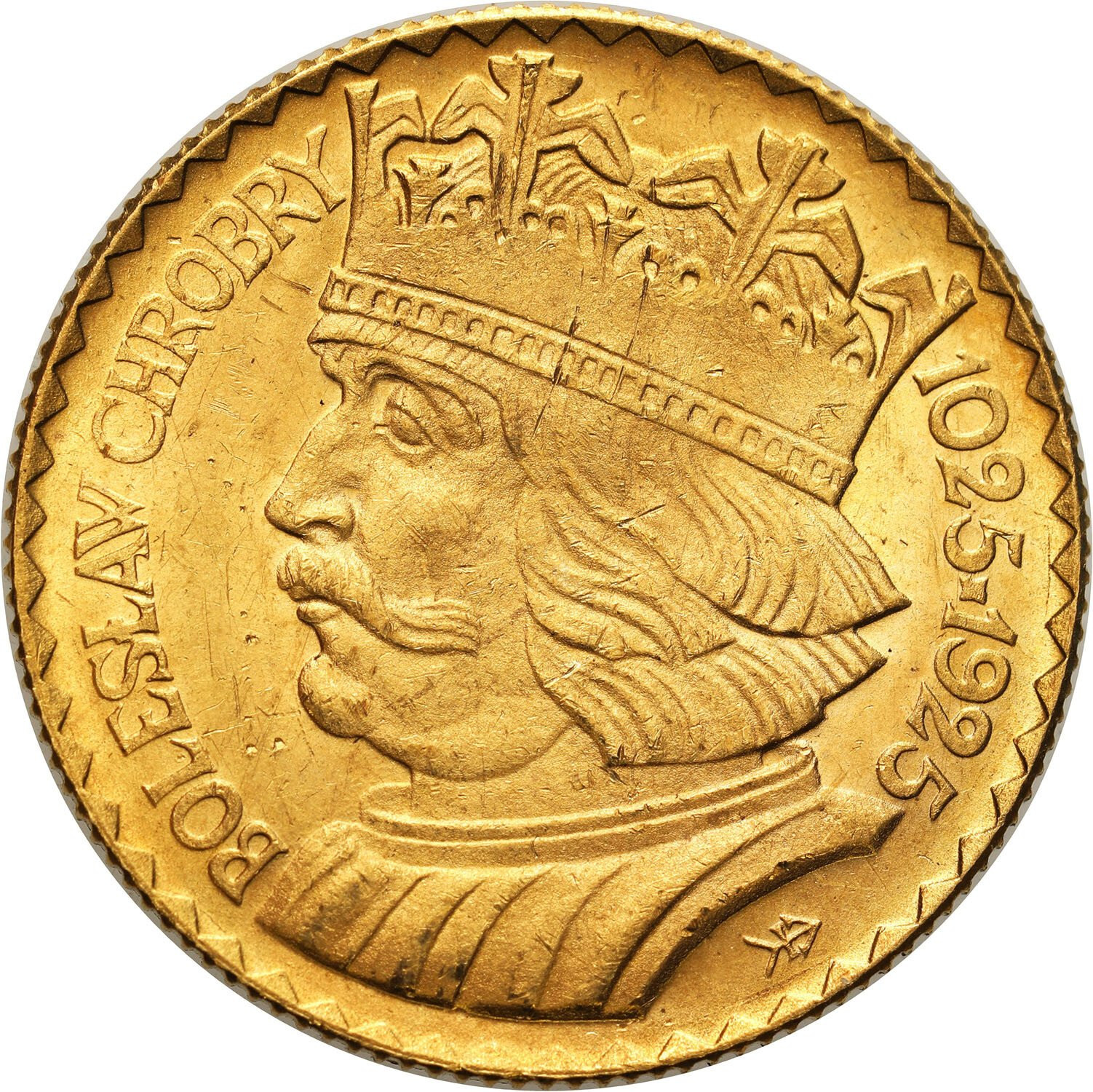 II RP. 20 złotych 1925 Bolesław Chrobry - ŁADNA