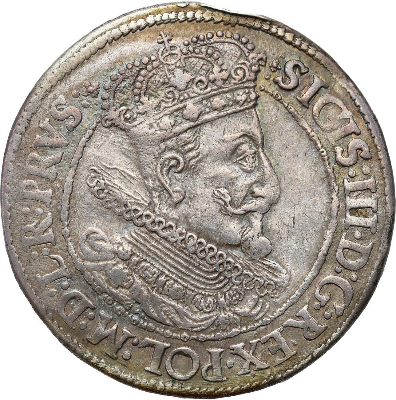 Zygmunt III Waza. Ort (18 groszy) 1615, Gdańsk