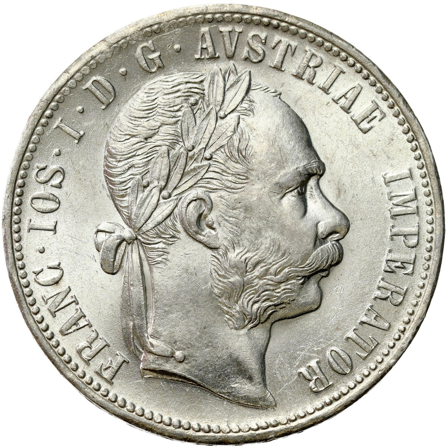 Austria. Franciszek Józef I (1848–1916). 1 floren 1880, Wiedeń
