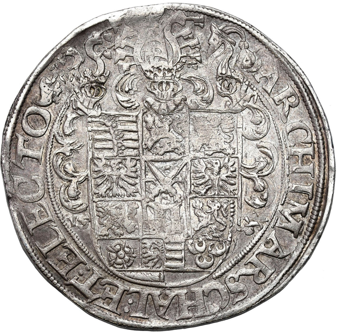  Niemcy, Saksonia, August (1553-1586). Talar 1555, Annaberg