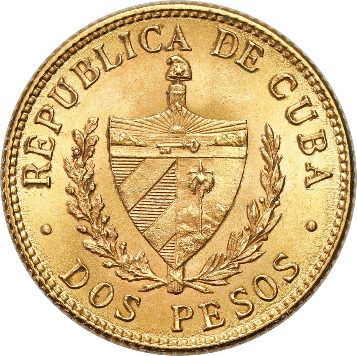 Kuba. 2 peso 1916, Filadelfia - Jose Marti