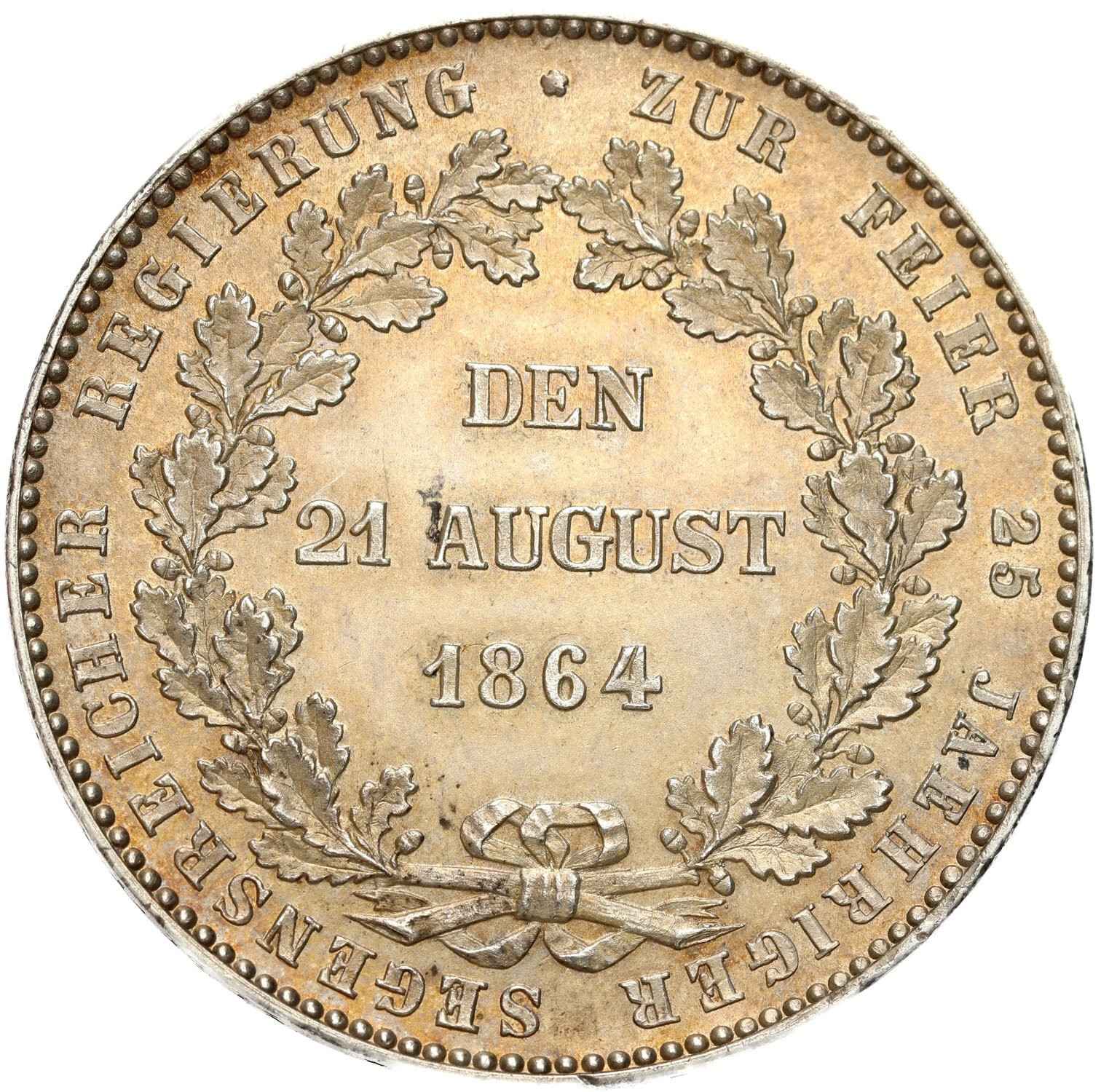 Niemcy, Nassau. Adolph. Talar 1864