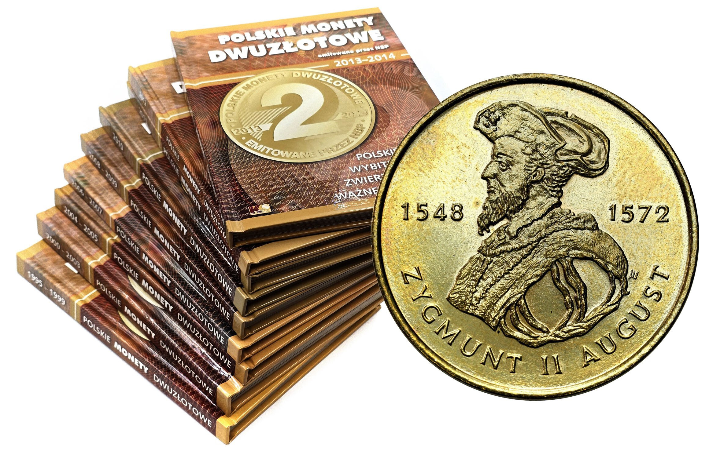 Monety 2 złote GN - 9 zestawów 1995-2014 - KOMPLET